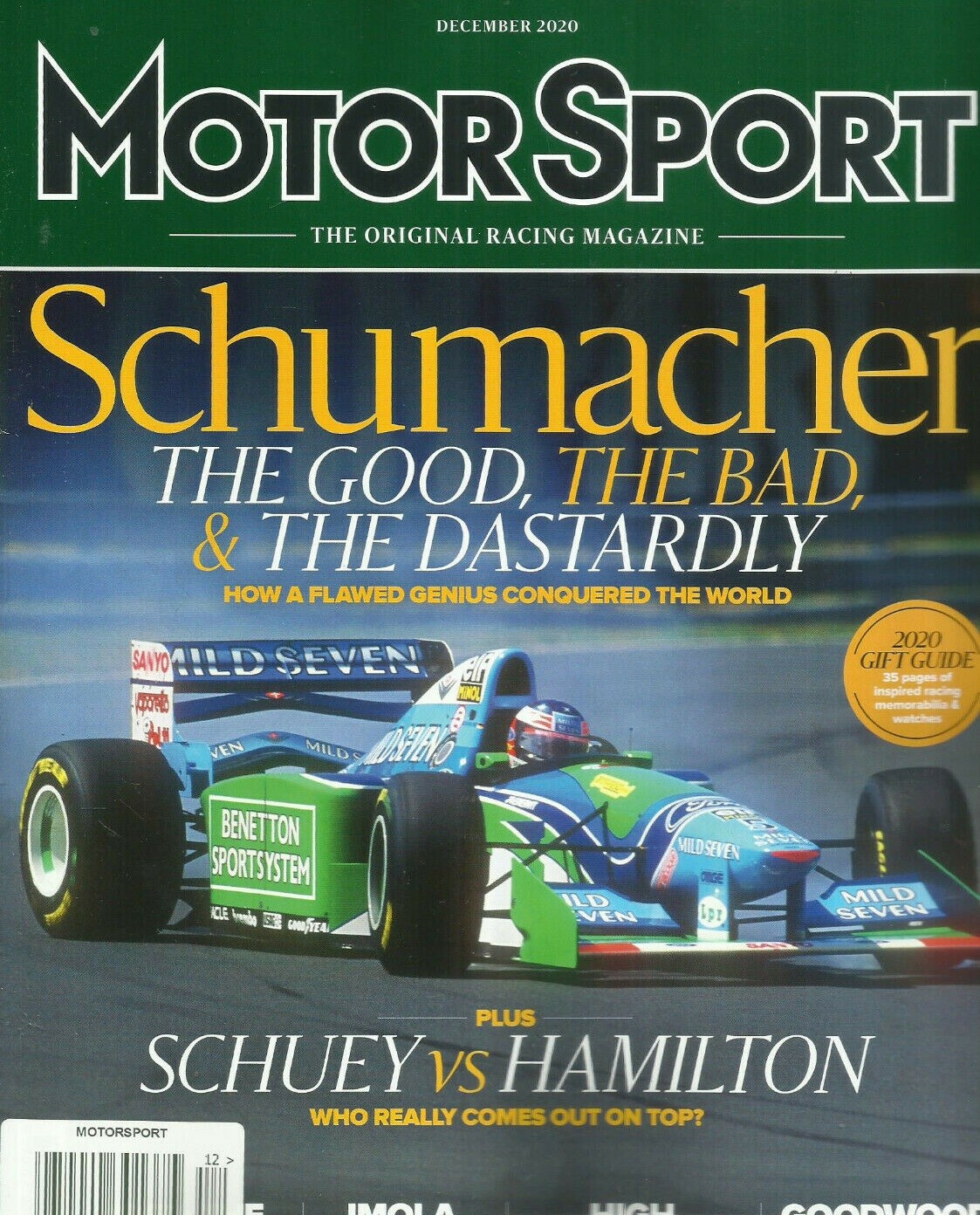 MOTOR SPORT THE ORIGINAL RACING MAGAZINE DEC.2020 VOL 96 NO.12 | SCHUMACHER.