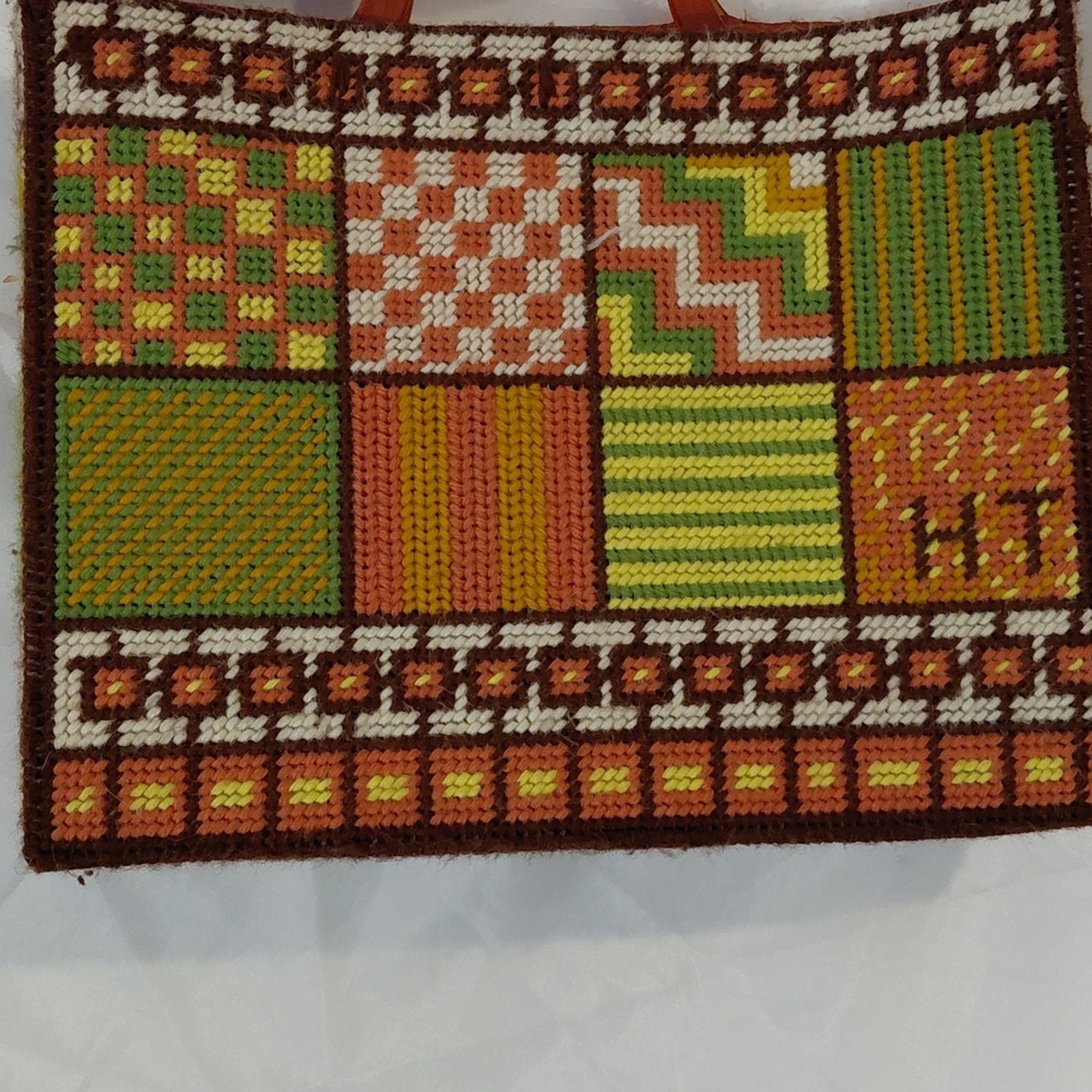 Vibrant Multicolor Patchwork Tote