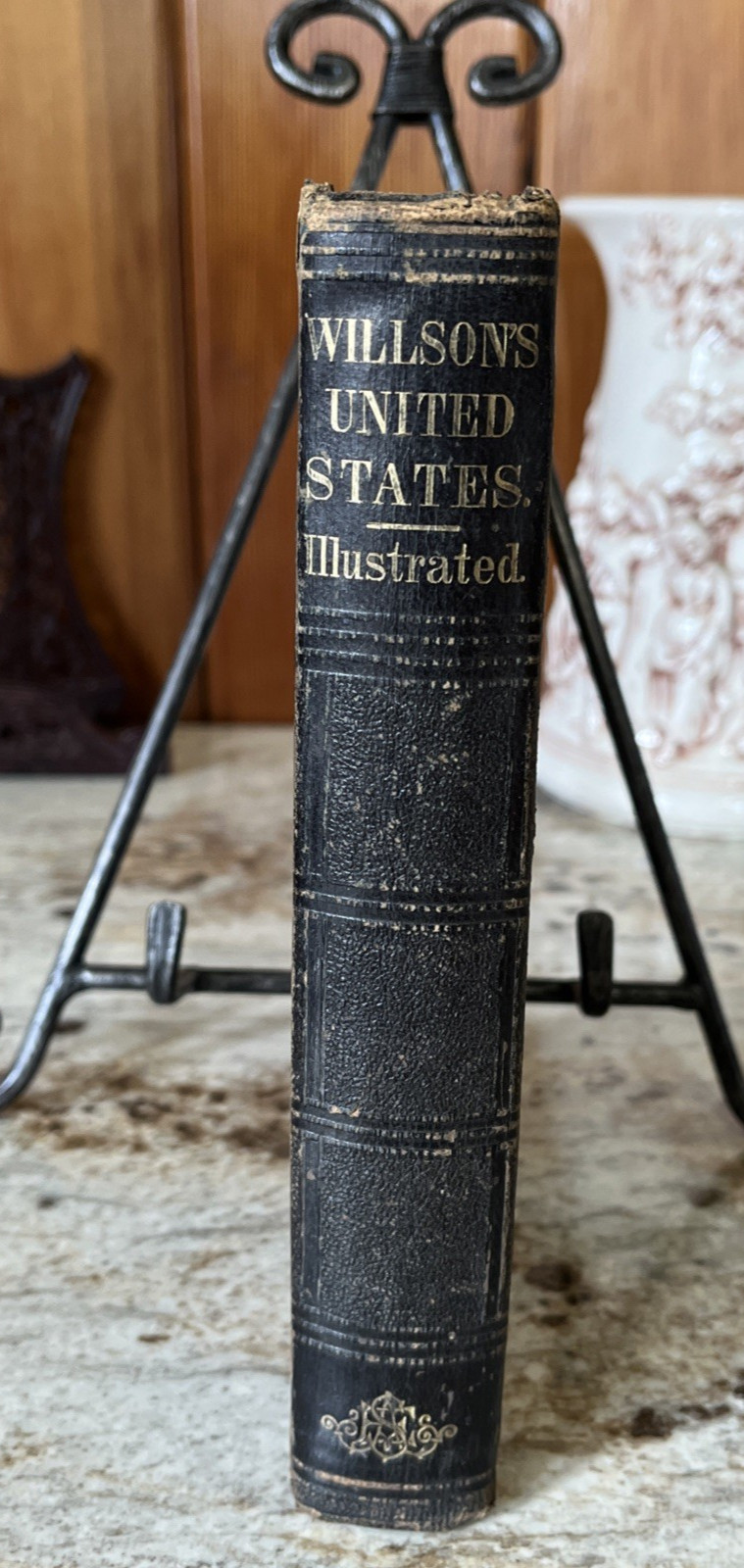 Antique American History Book Maps Constitution Colonies Revolutionary War 1870