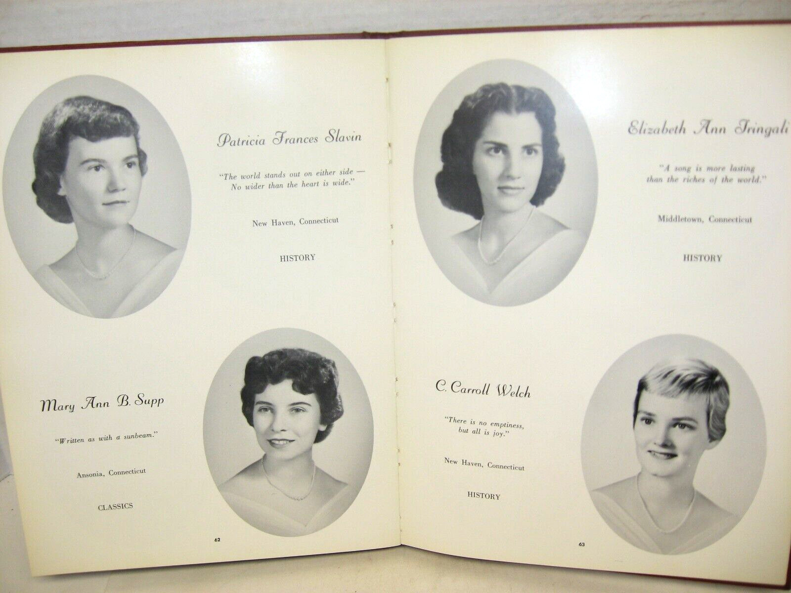 1958 Prospect, Albertus Magnus College, New Haven, Connecticut Yearbook