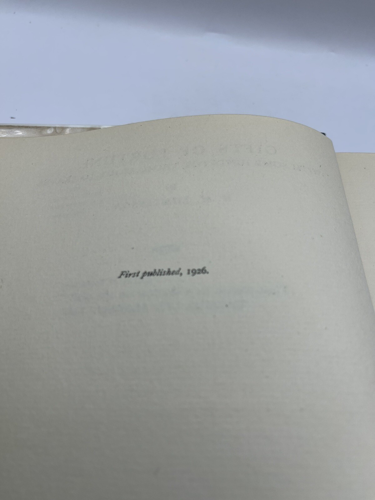 Tomlinson, H.M. – GIFTS OF FORTUNE – First Edition