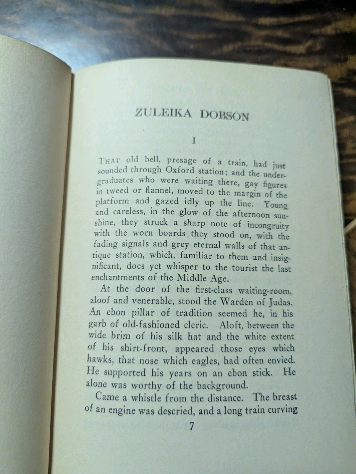 1929 ZULEIKA DOBSON By Max Beerbohm Dodd Mead Co Oxford Love Story Tragic Witty