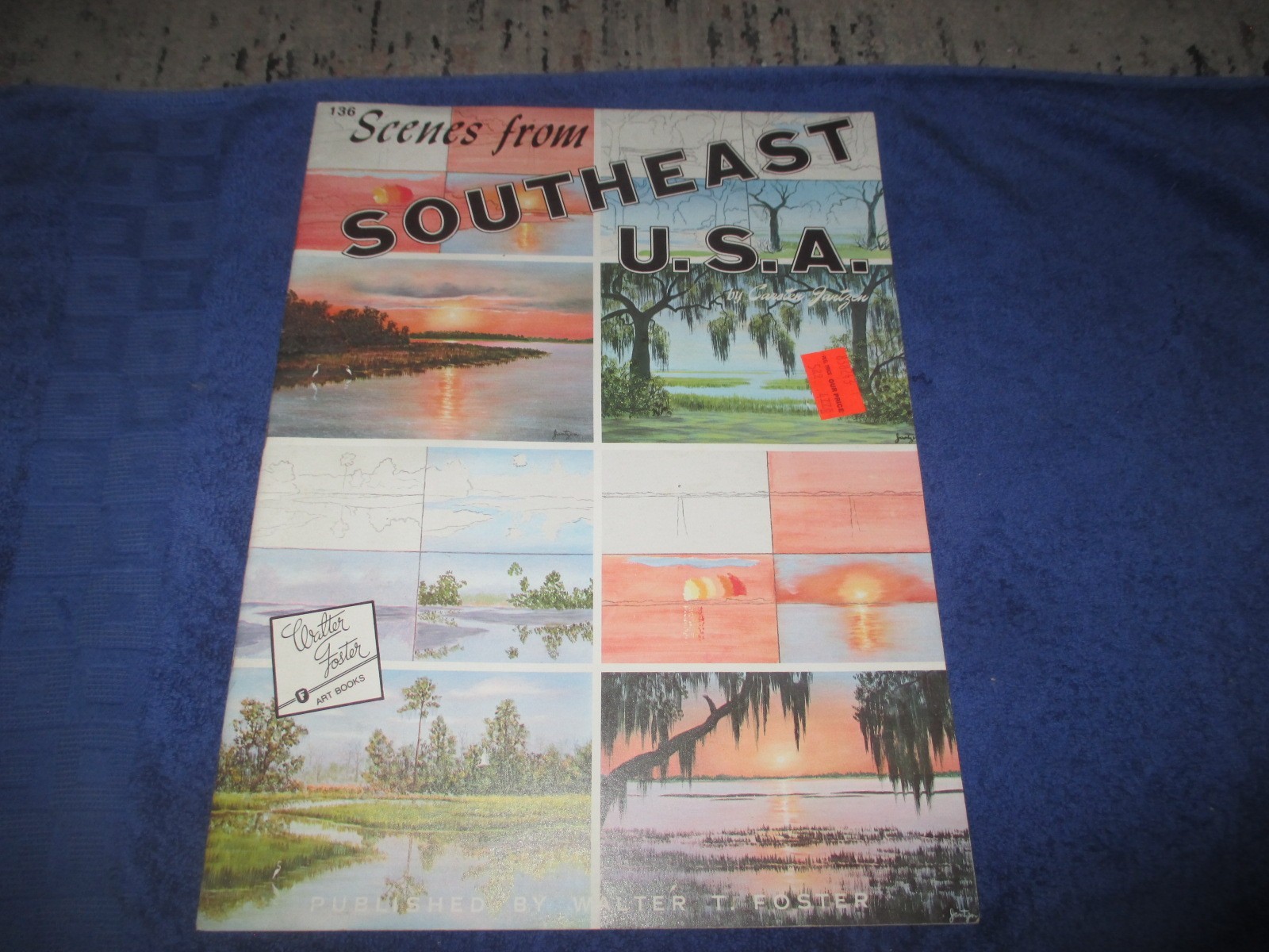SCENES FROM SOUTHEAST U.S.A. – WALTER T. FOSTER ART BOOK