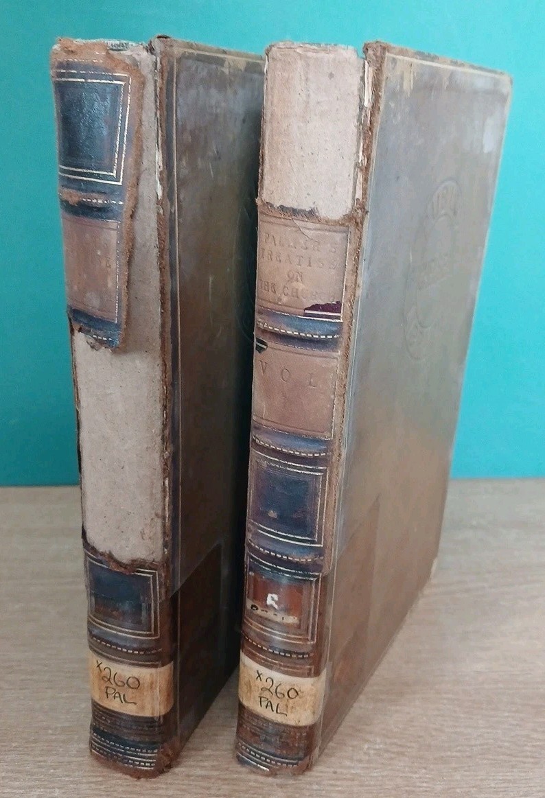 A Treatise On The Church Of Christ By Rev William Palmer In Two Vols 3rd Ed 1842