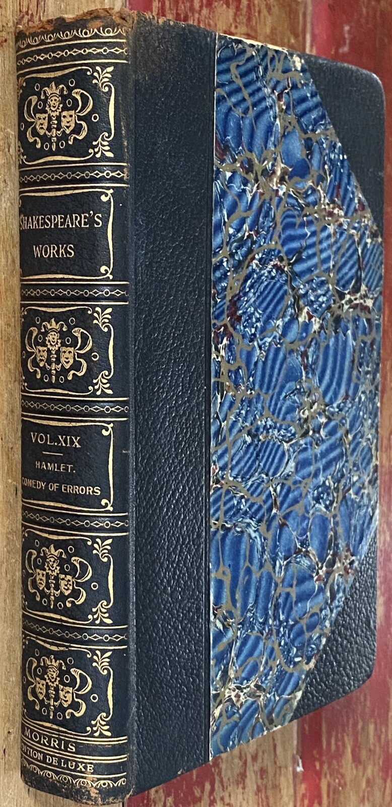 Shakespeare’s Works Elgin Ed. Deluxe Vol.XIX 1901 #360 Hamlet,ComedyOfErrors Ill