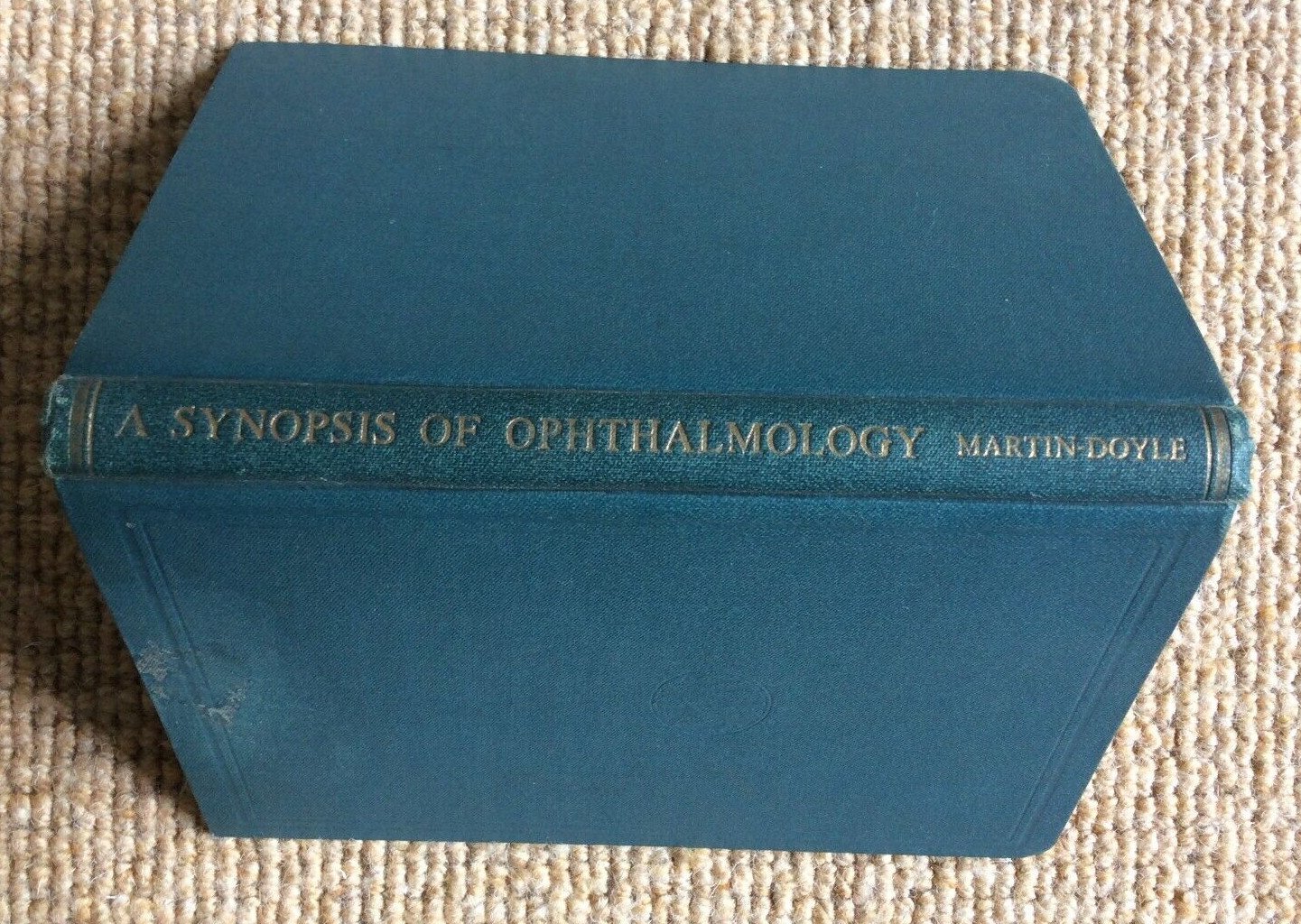 A SYNOPSIS OF OPHTHALMOLOGY by J.L.C. MARTIN-DOYLE 1ST EDITION 1951