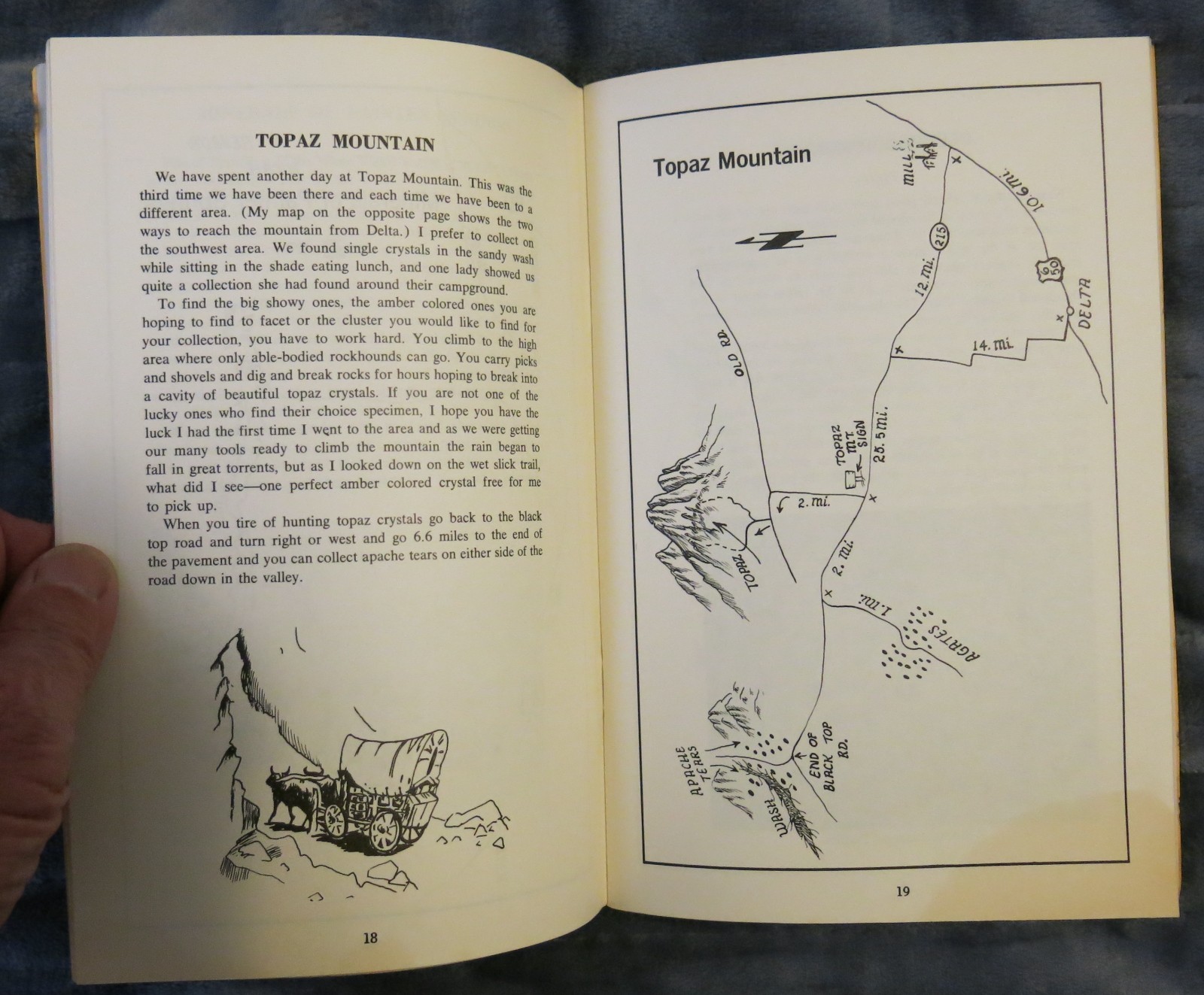 Utah Gem Trails Revised Edition by Bessie W. Simpson 1975 Paperback