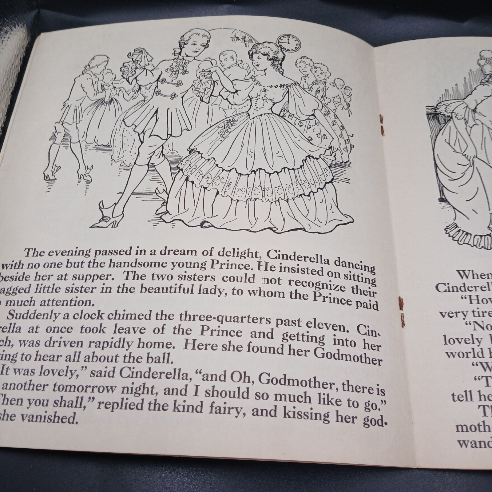 Cinderella 1934 Platt & Munk Co Inc Vintage Childrens Book USA No. 3000A