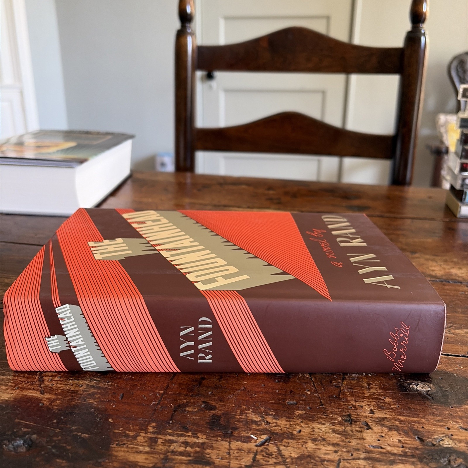 The Fountainhead Ayn Rand 1986 HC/DJ Like New Hardcover Macmillan Book