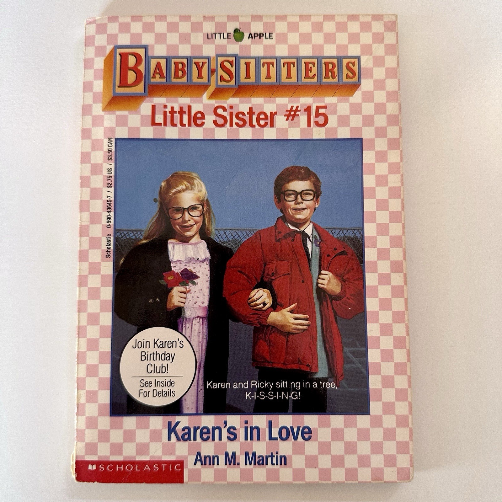 Baby-Sitters Little Sister 15 Karen’s In Love Ann M. Martin 1991