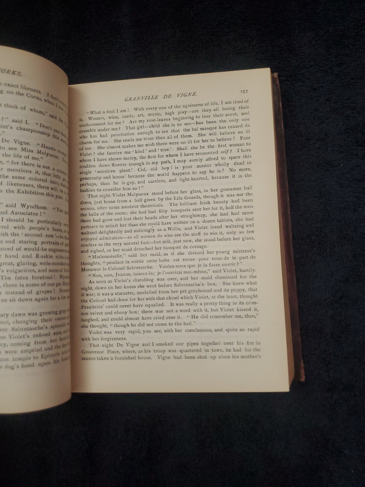 Under Two Flags, Granville De Vigne Ouida Volume 1 & 2