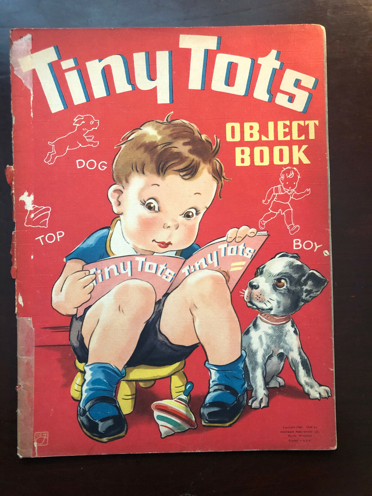 TINY TOTS BY WHITMAN PUBLISHING RACINE WISCONSIN 1944