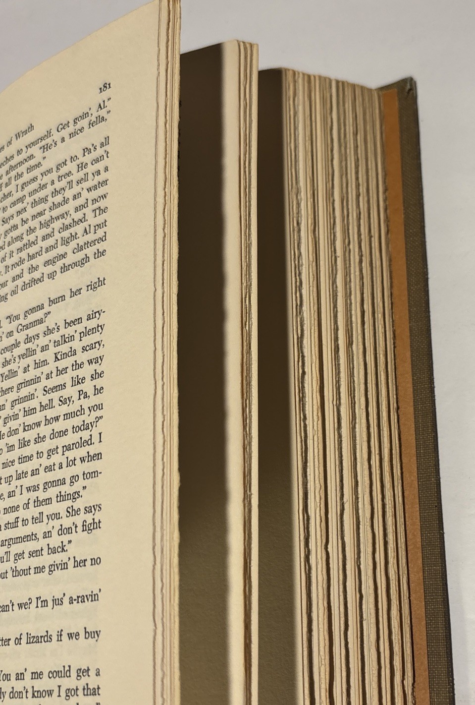 The Grapes of Wrath by John Steinbeck, 1939, The Viking Press