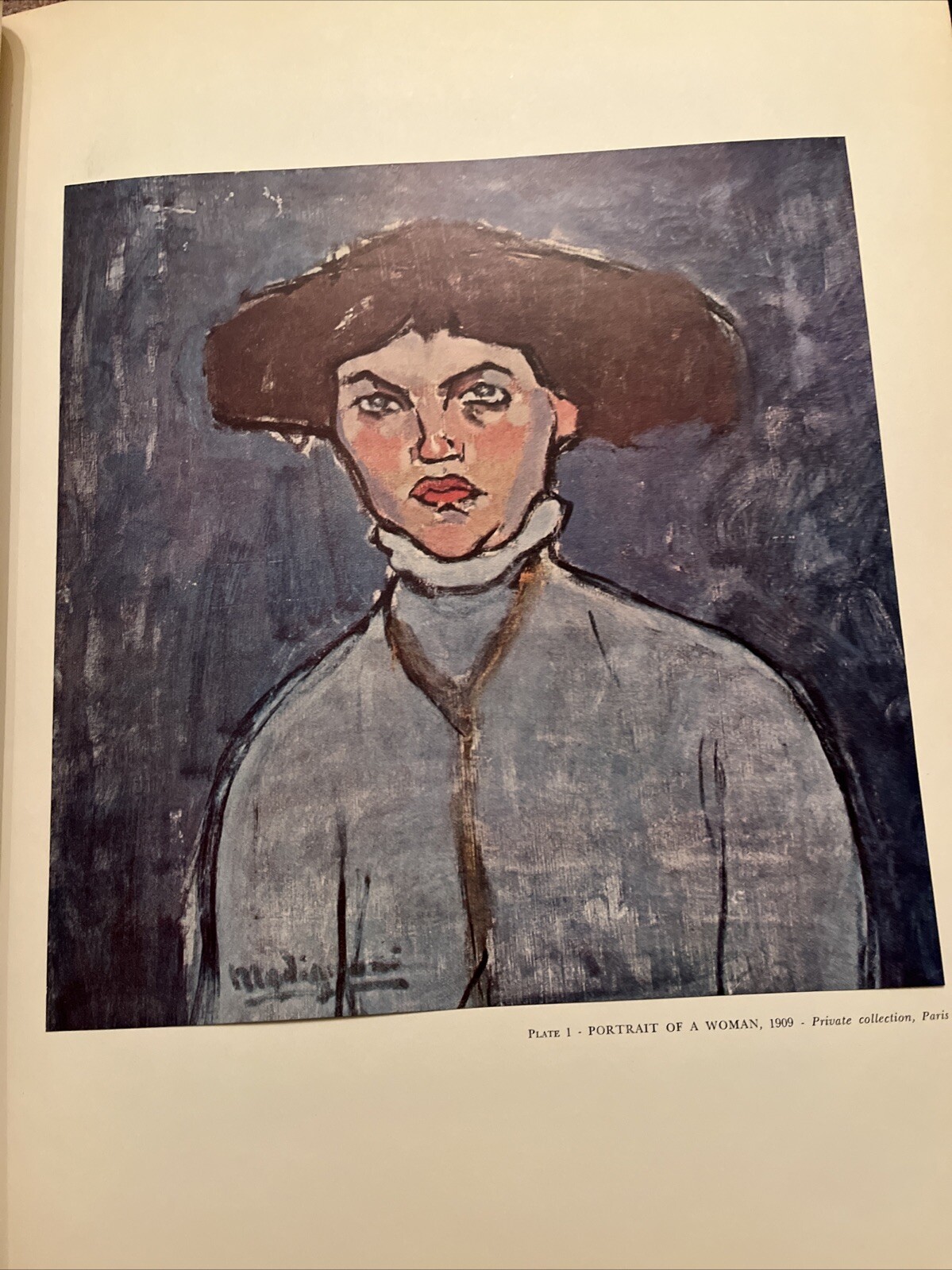 Modigliani by Franco Russoli / Harry N. Abrams Hardcover Art Book