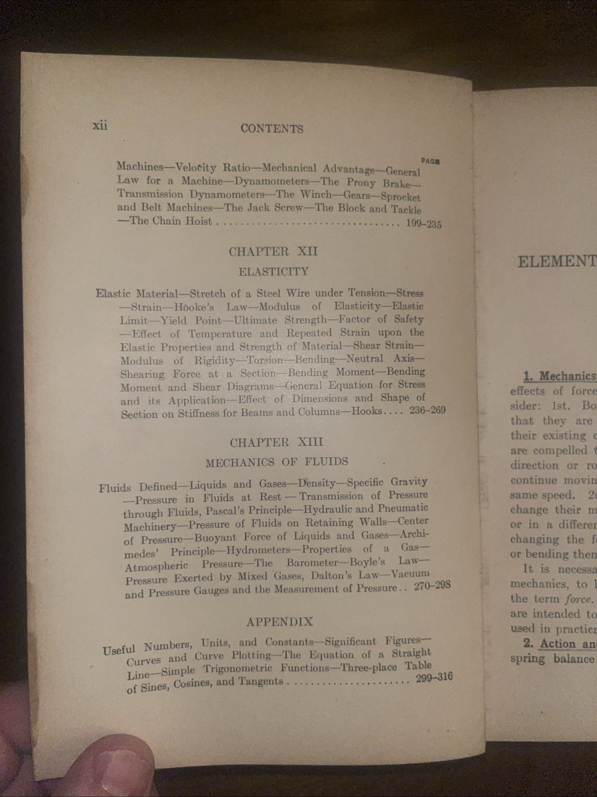 Elementary Practical Mechanics by J. M. Jameson, 2nd Edition, 1915, hc