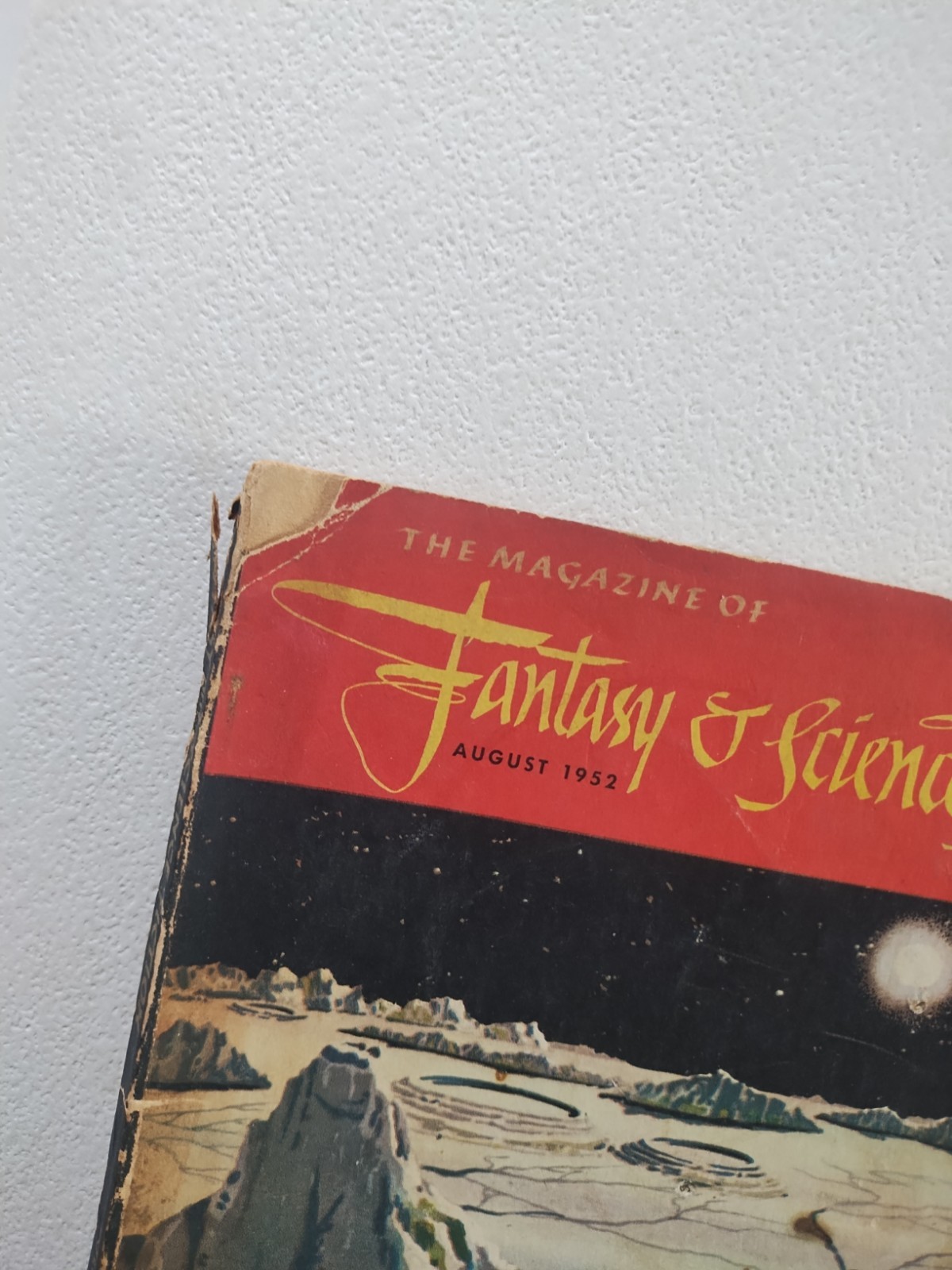Lot Of (9) The Magazine of Fantasy and Science Fiction Vintage 1950’s – (G) Good