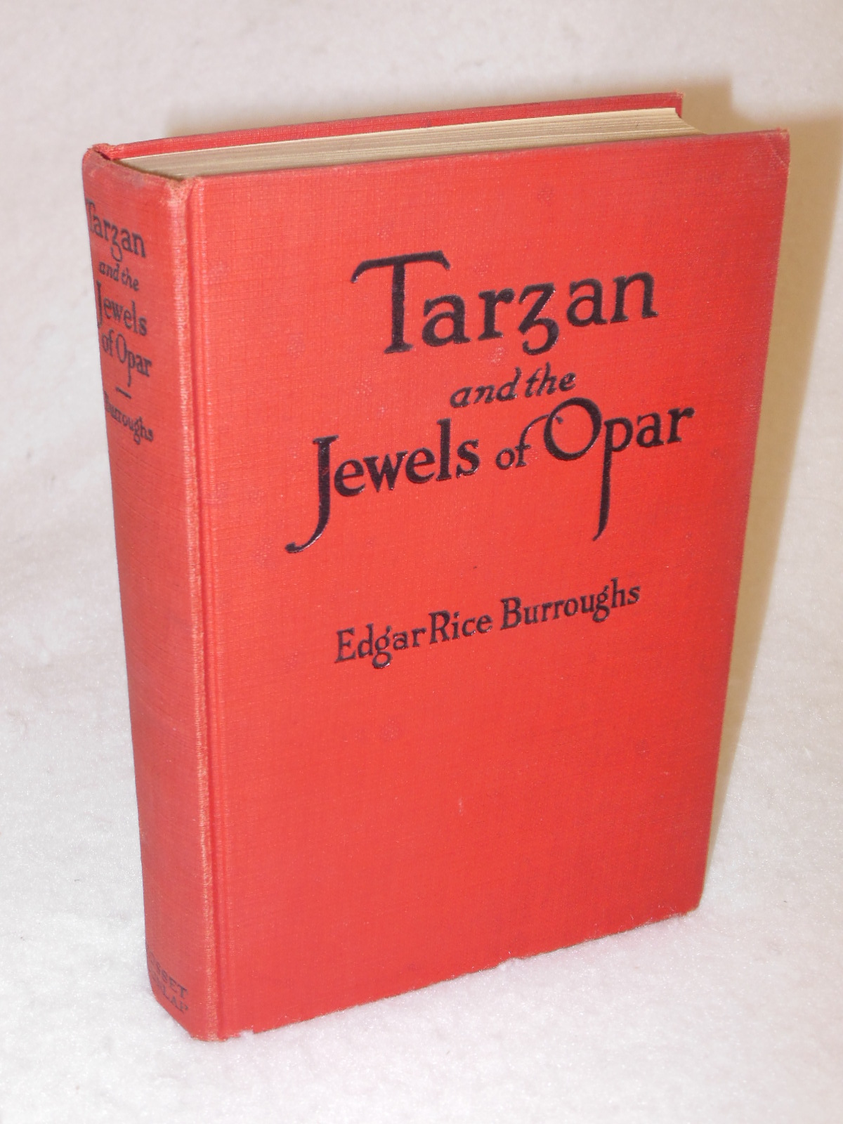 Edgar Rice Burroughs TARZAN AND THE JEWELS OF OPAR 1918 G&D J. Allen St. John
