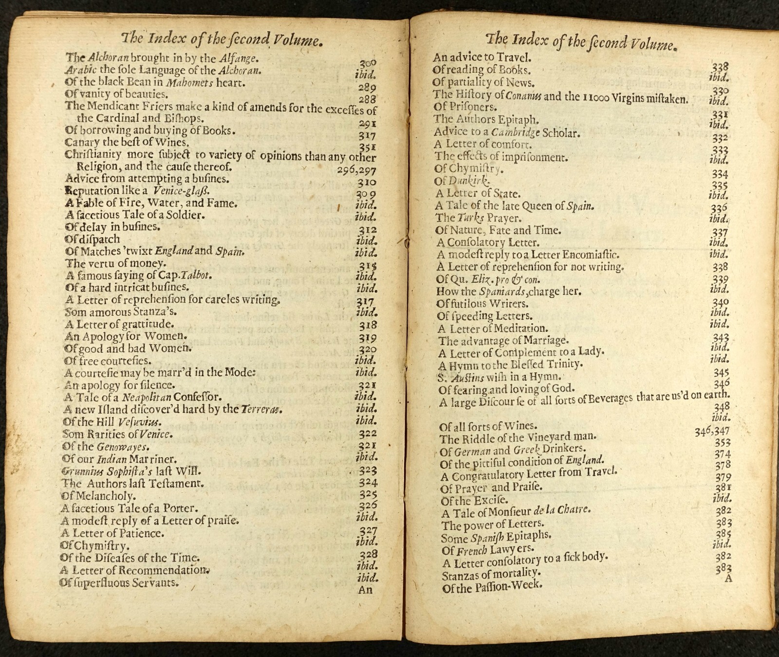 1673 HOWELL. EPISTLE LETTER KING JAMES ERL VISCOUNT KNIGHT BISHOP CAPTAIN DOCTOR
