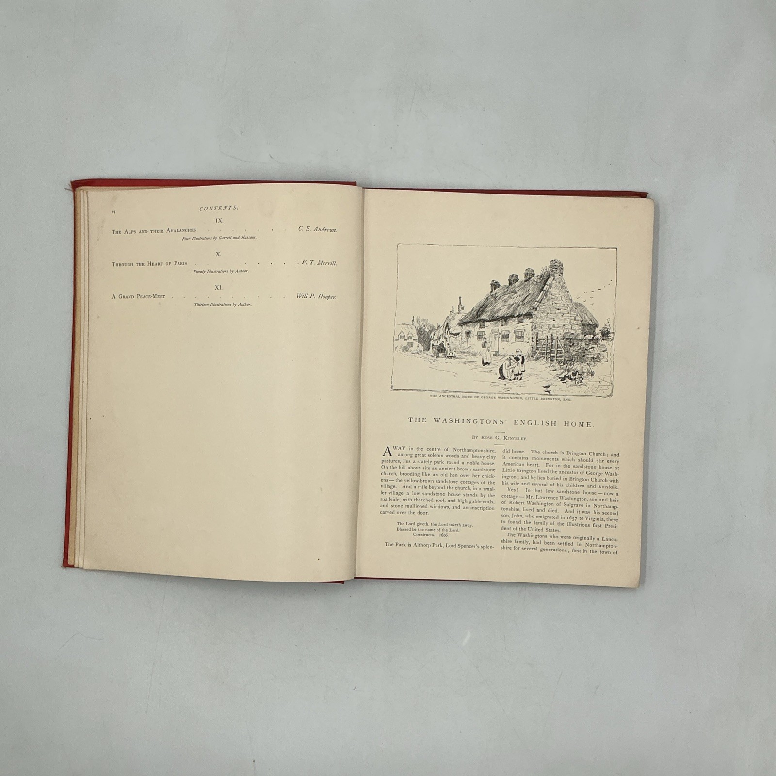 VTG „Sights Worth Seeing“ published by D. Lothrop and Company (1886) Hardcover