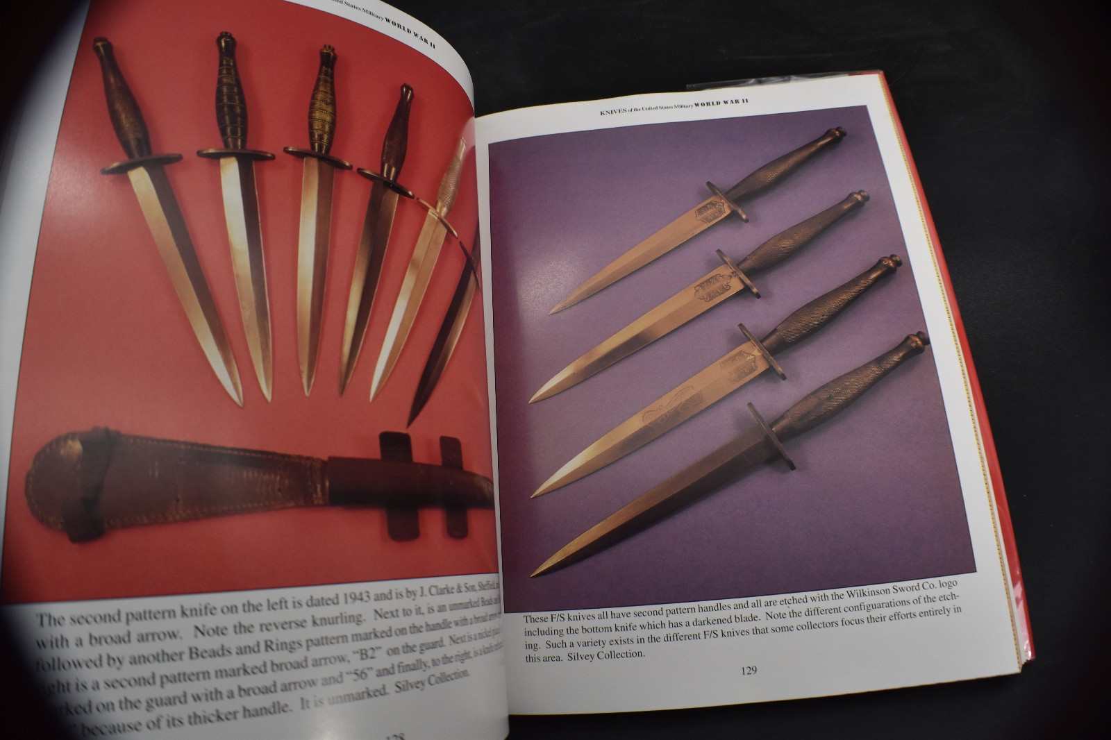 *FIRST* Knives of the United StatesMmilitary: WWII by Michael W Silvey HCDJ