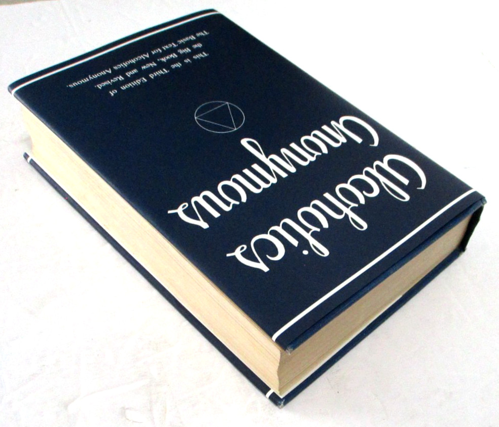 ALCOHOLICS ANONYMOUS 2nd Ed., 3rd prnt, 1959 w/repo dustjacket, Women’s AA Group