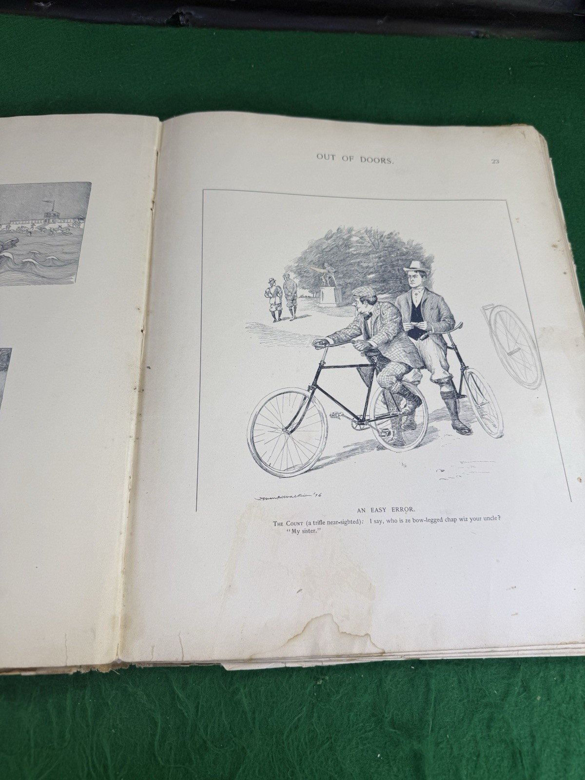 1897 Life’s Comedy II Series Scribner’s Gibson Illus. Antique Humor Book Rare
