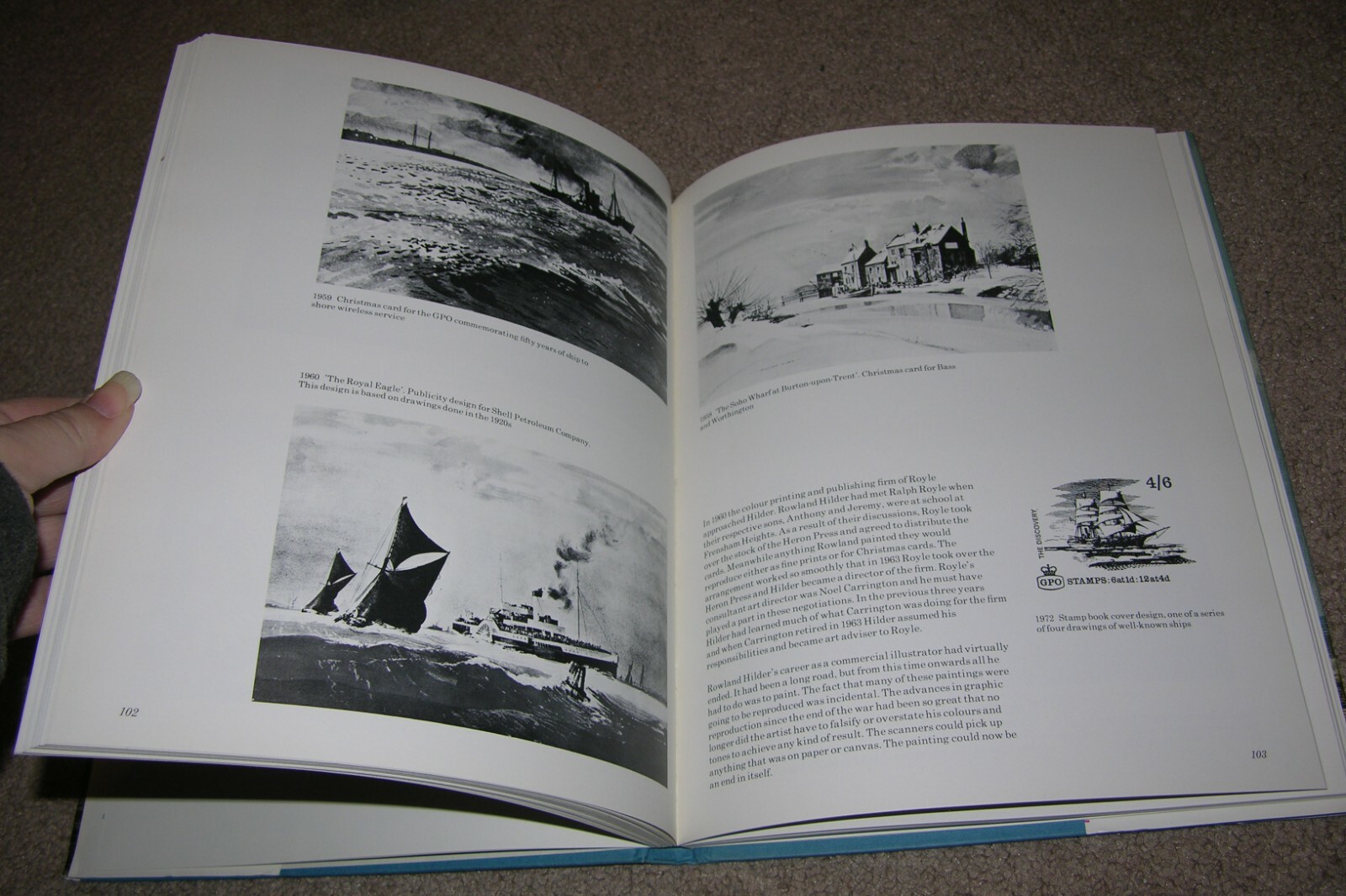 Rowland Hilder Painter & Illustrator Art by John Lewis, hc/dj