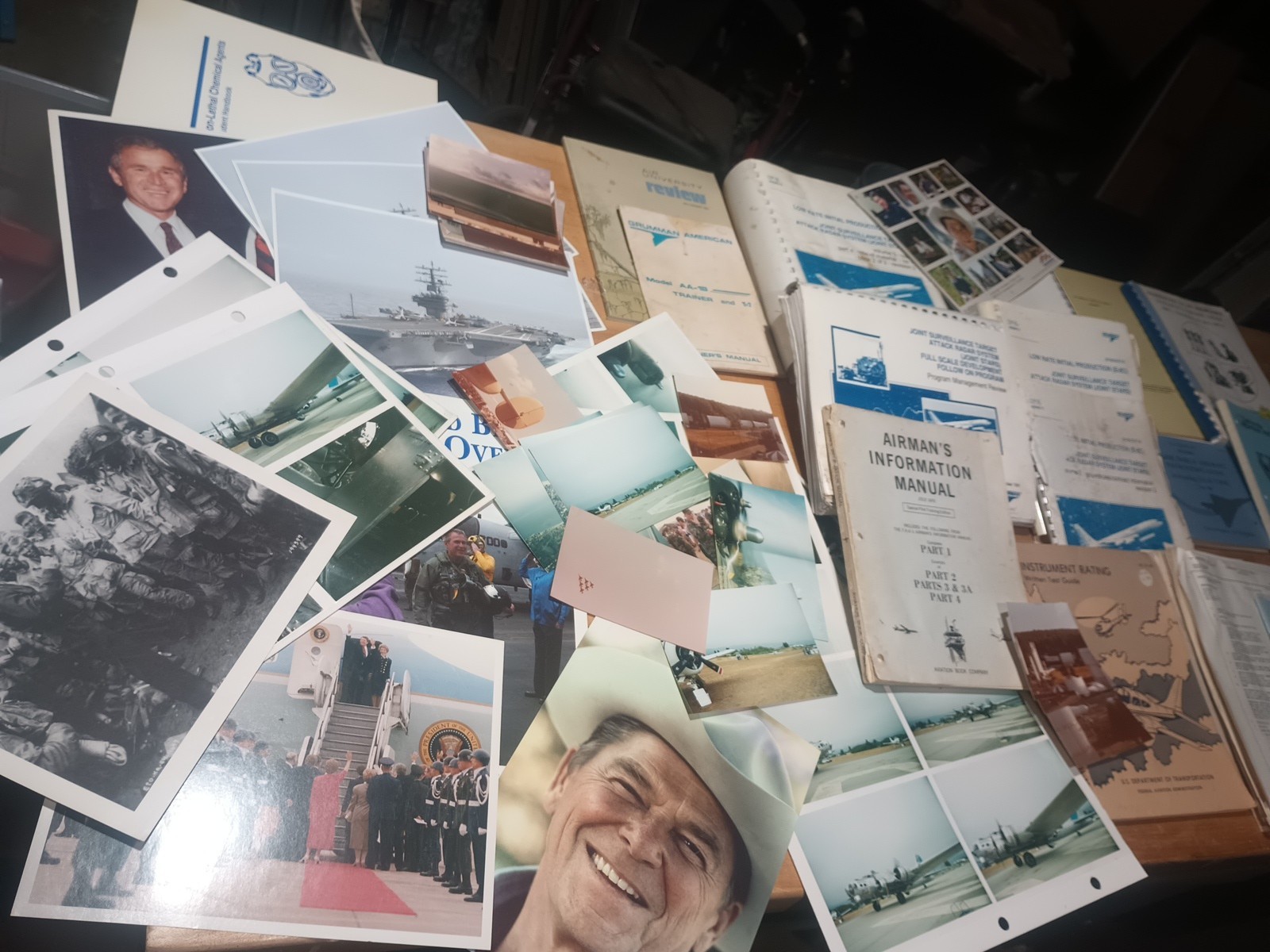 Huge Lot, Vintage Boeing Operational Manuals, Documents, Grumman, Air Force
