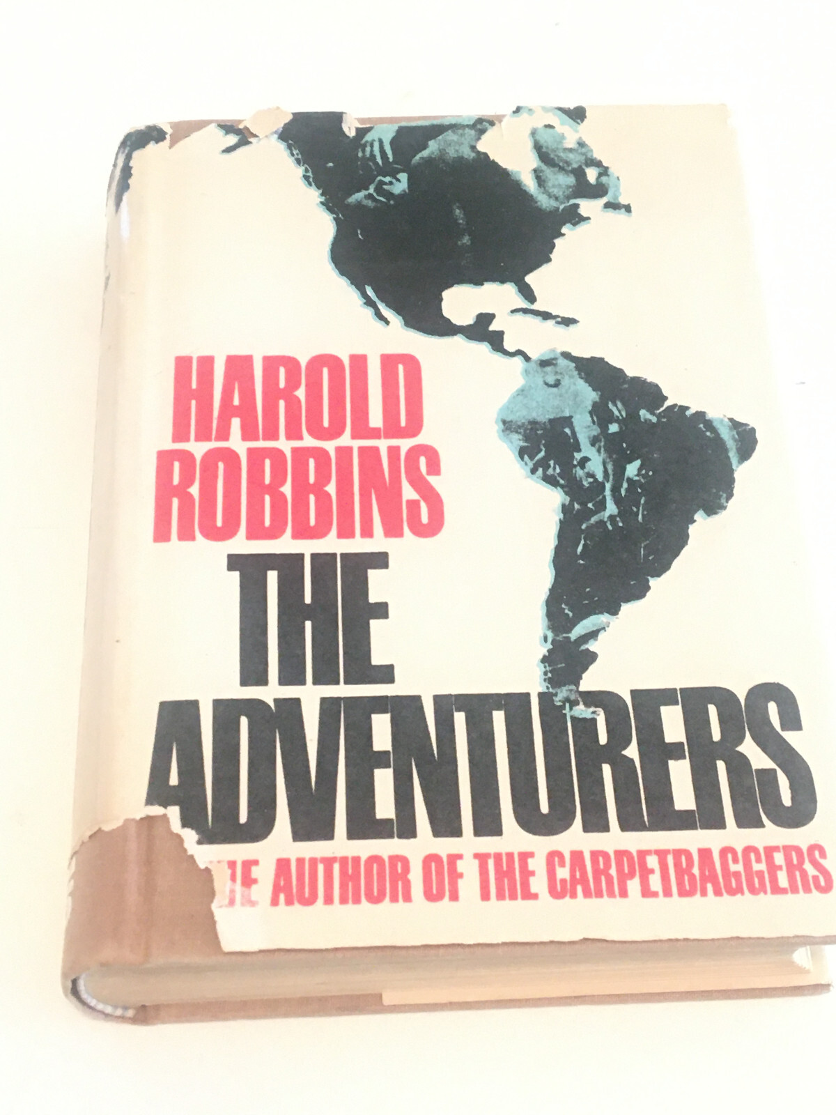 THE ADVENTURERS BY HAROLD ROBBINS-TRIDENT PRESS-1966 HC DJ Good Condition