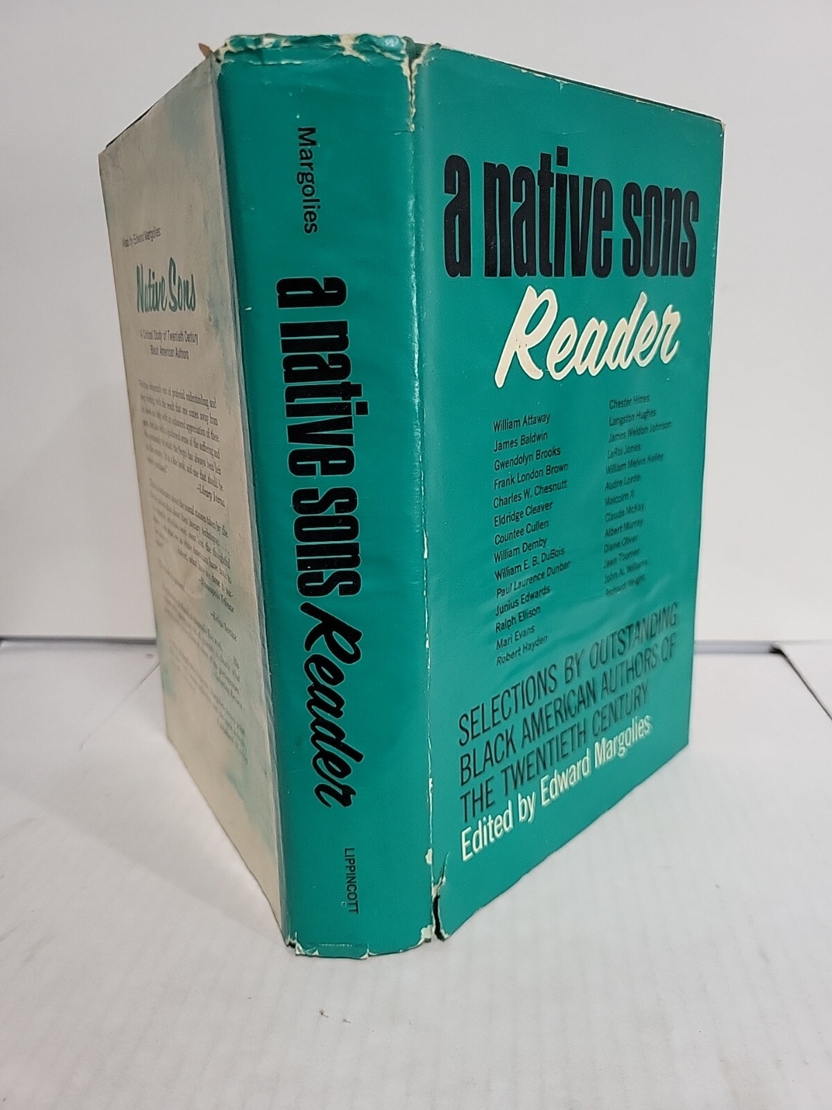 Margolies, Edward A Native Sons Reader 1970 HC?DJ First Edition Baldwin, Brooks