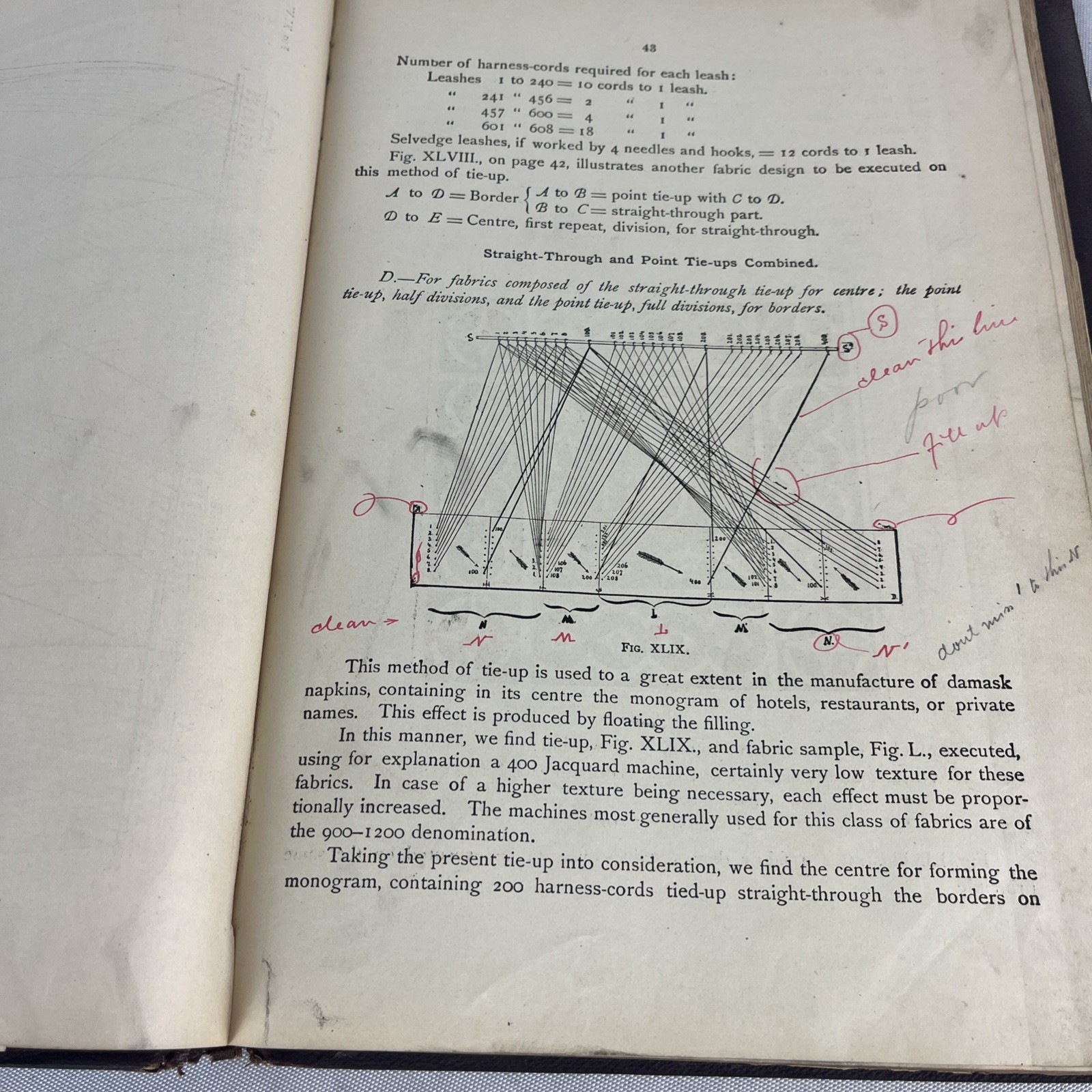 The Jacquard Machine Analyzed and Explained – E. A. Posselt 3rd Edition – 1893