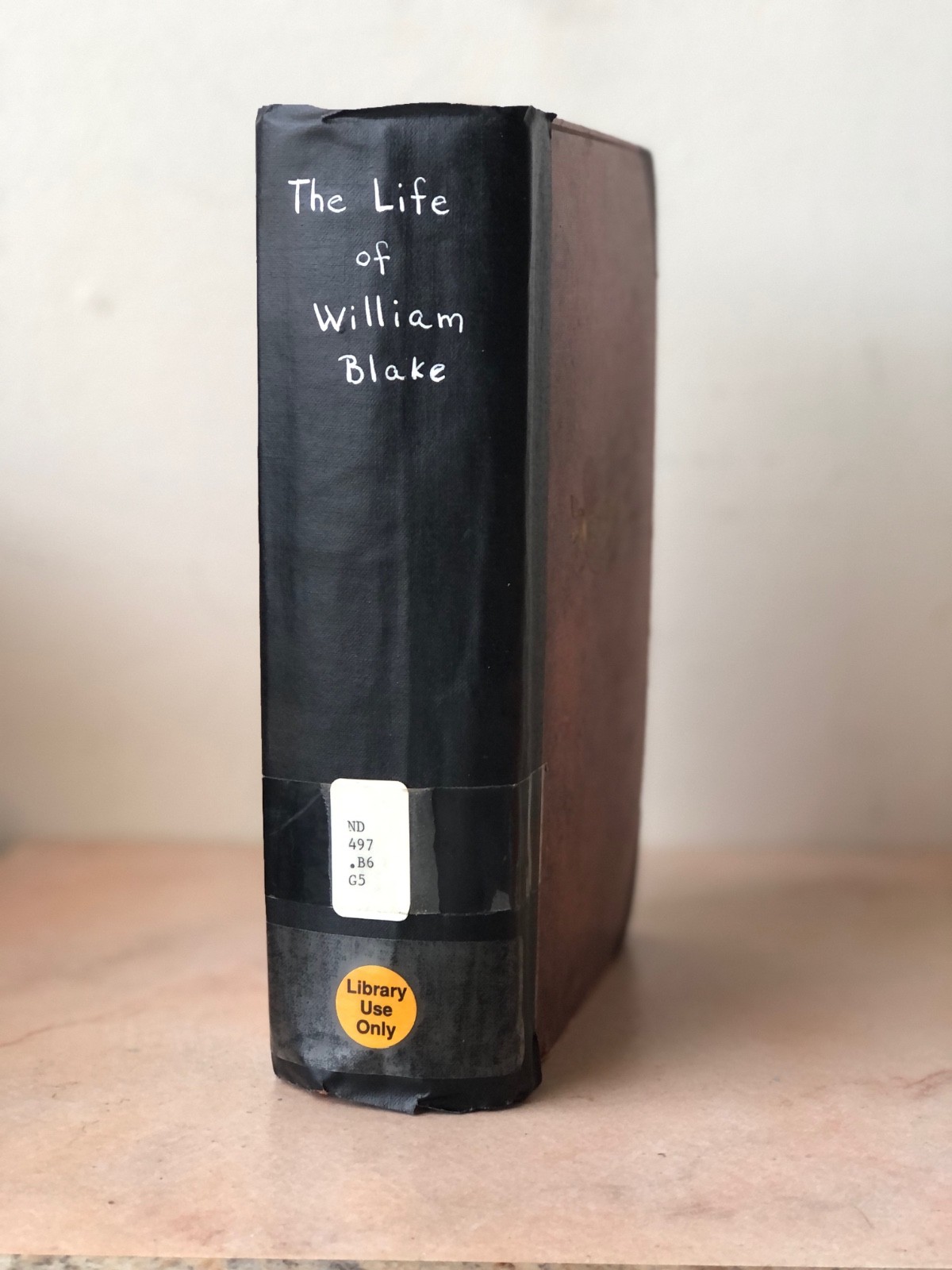 Life of William Blake Alexander Gilchrist 2nd Ed – Antique Ex-Library – As Is HC