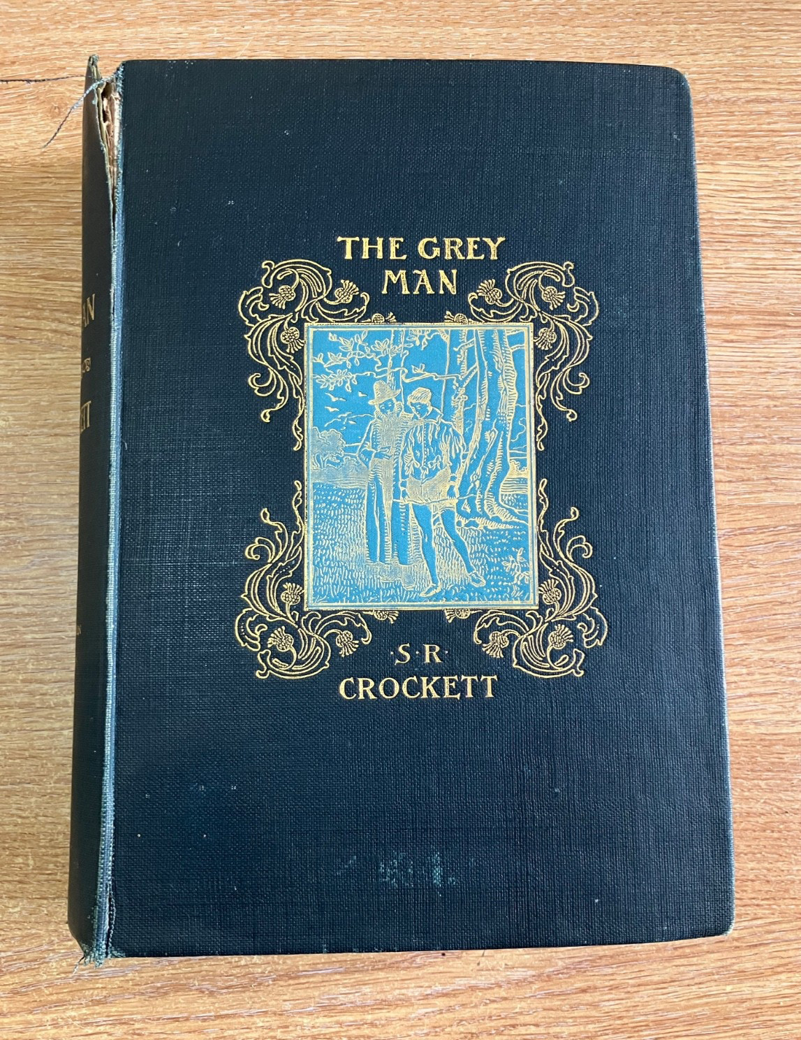 1896 The Grey Man by S. R. Crockett [Samuel Rutherford] Signed First Limited …