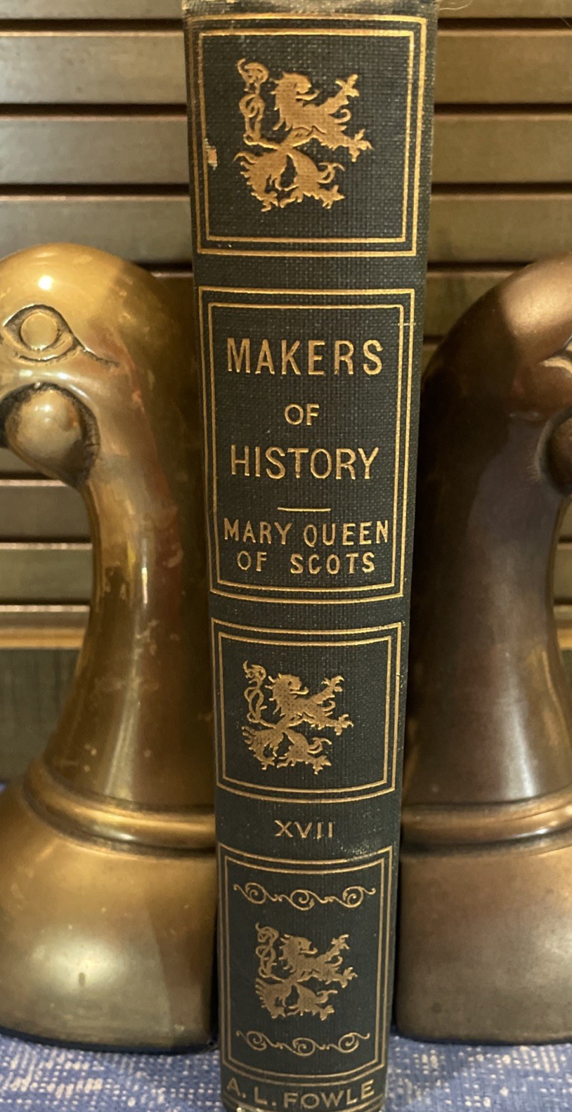 1906 Antique MAKERS OF HISTORY Vol. XVII Queen Mary, Illustrated Ed. A.L. Fowle