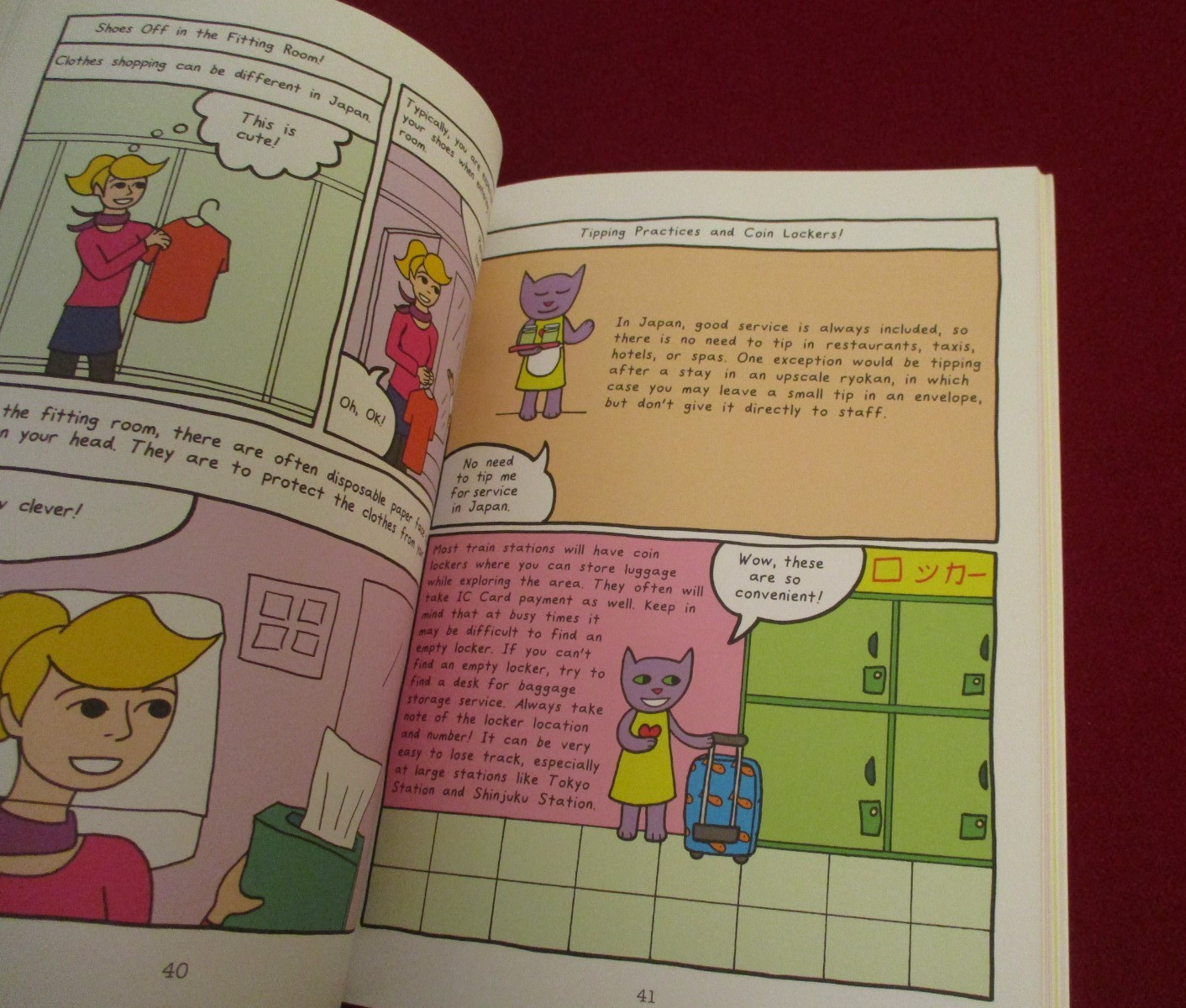 Cool Japan Guide & Cool Tokyo Guide by Abby Denson ~ Comic Book Tour of Japan