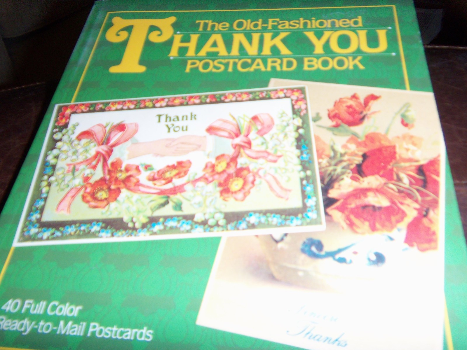 The Old-Fashioned Thank You Postcard Book
