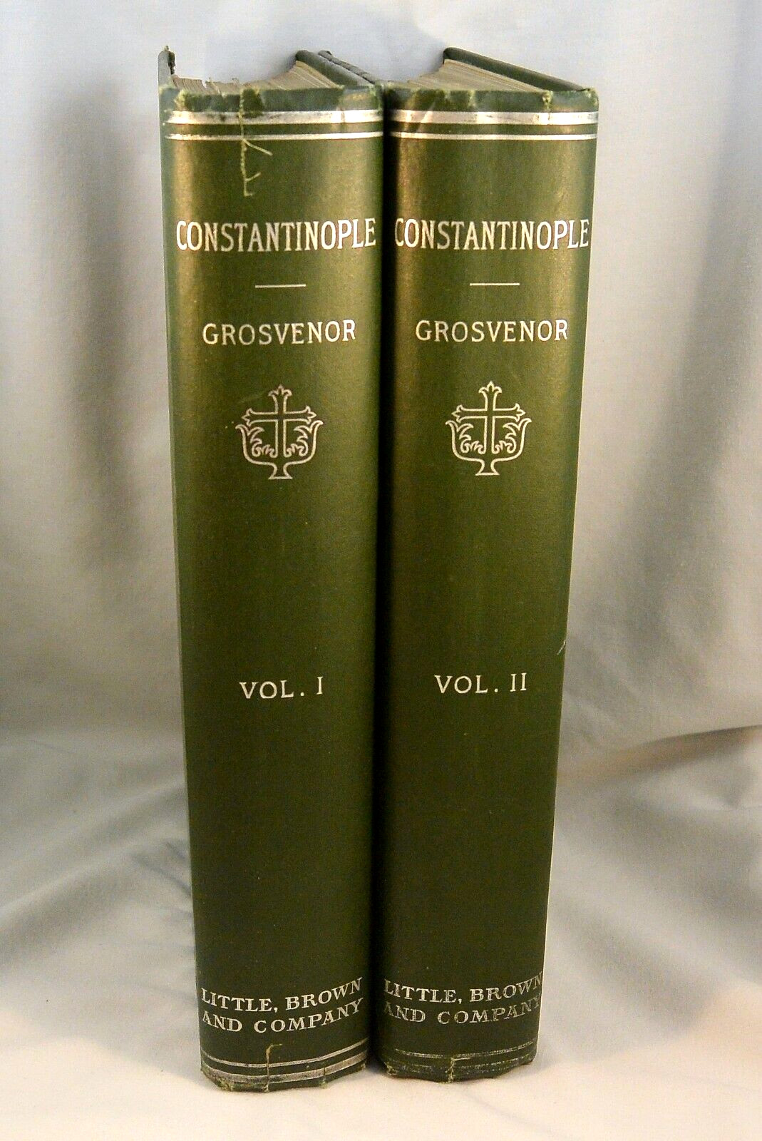 CONSTANTINOPLE Two Volumes 1895 Ottoman Turkey by Edwin A. Grosvenor Illustrated