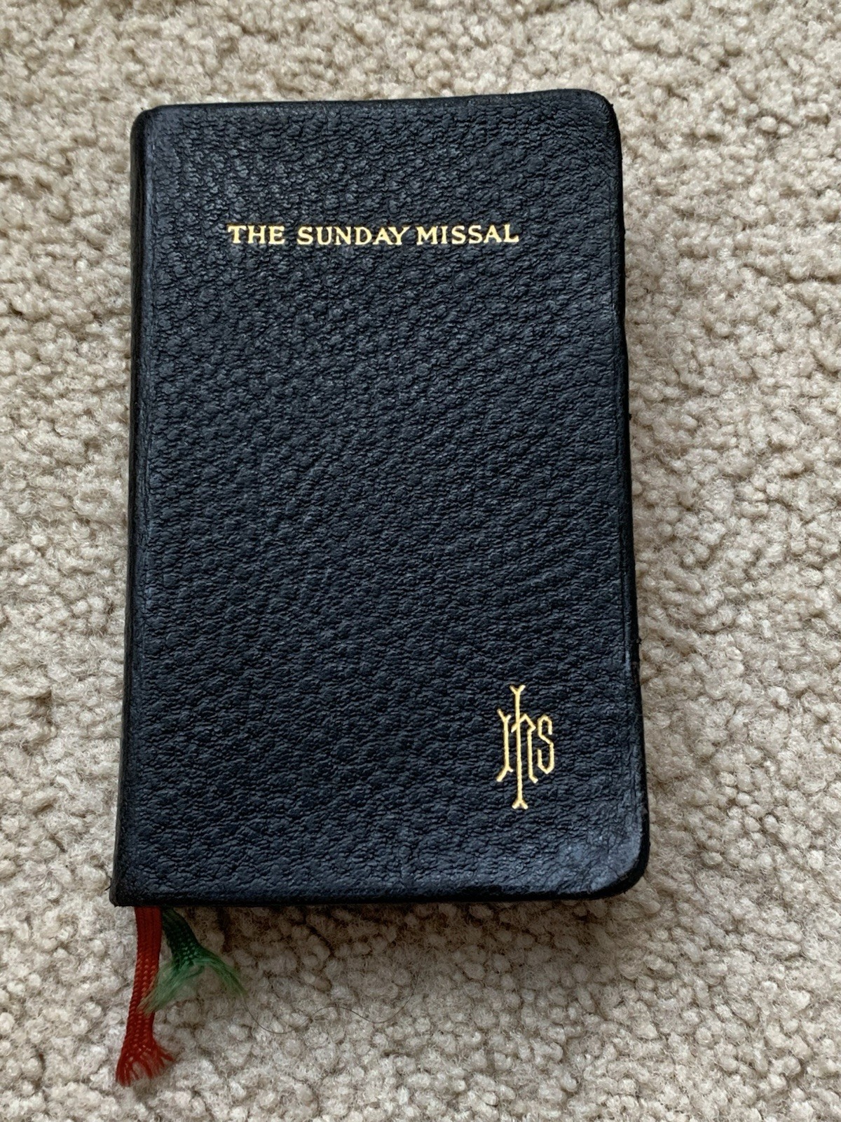 Sunday Missal Father Lasance 1st Ed. 1936 Benziger Bros Genuine Leather Catholic