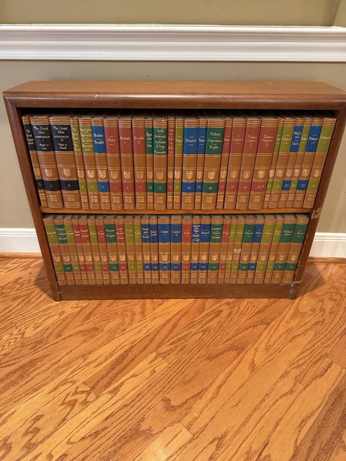 Britannica Great Books of the Western World Complete Set 1-54 1952