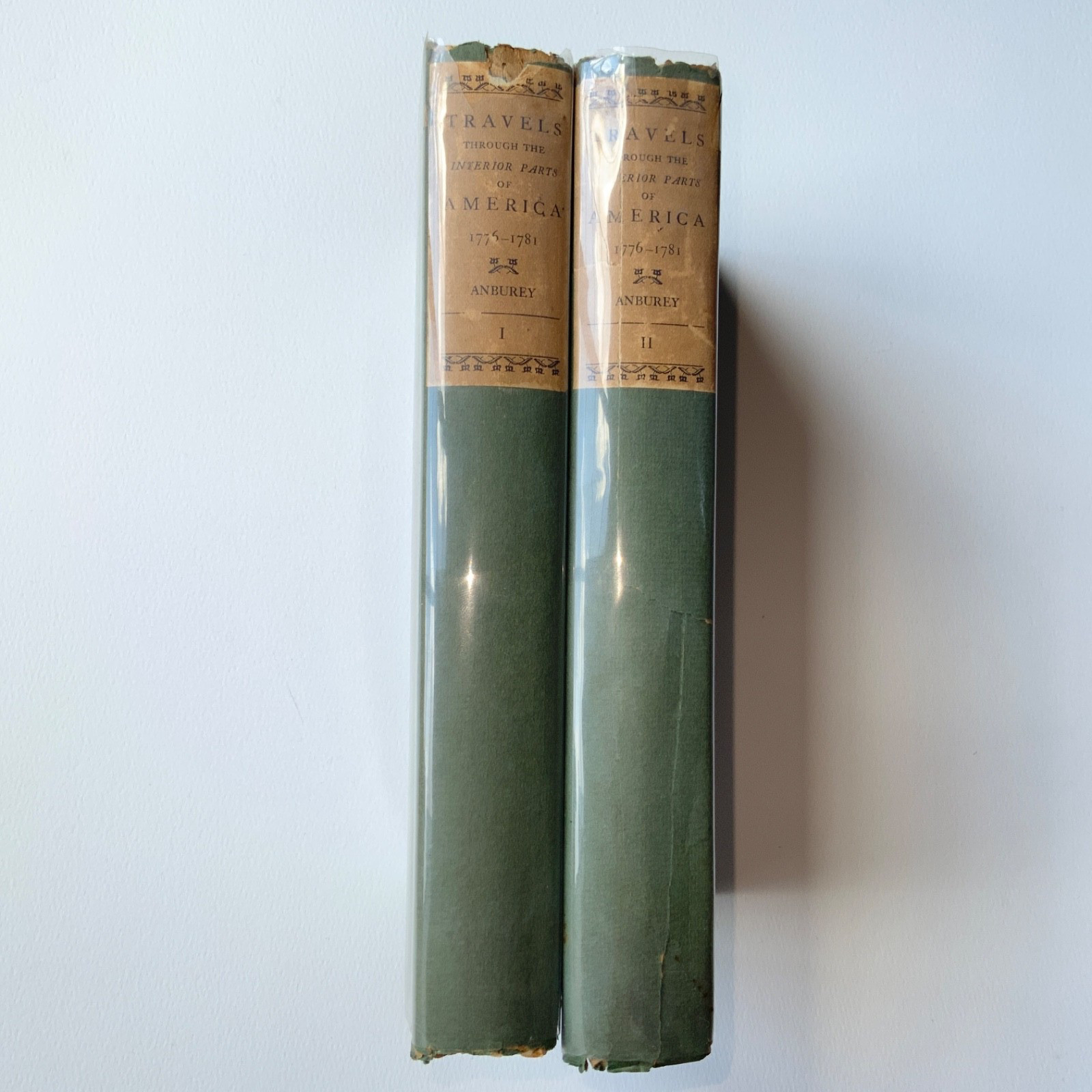 1923 Thomas Anburey Travels Through Interior Parts of America 2 Vols LTD 539