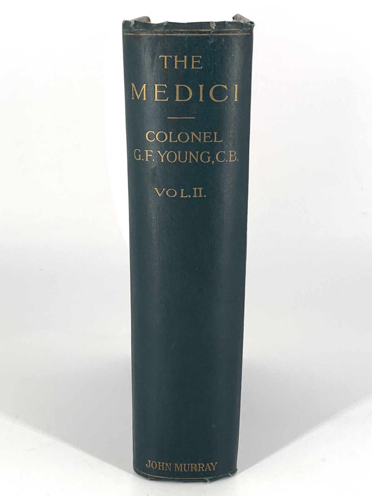 Antique Book The Medici Volume II by Colonel G. F. Young, C. B. 1920 Reprinting
