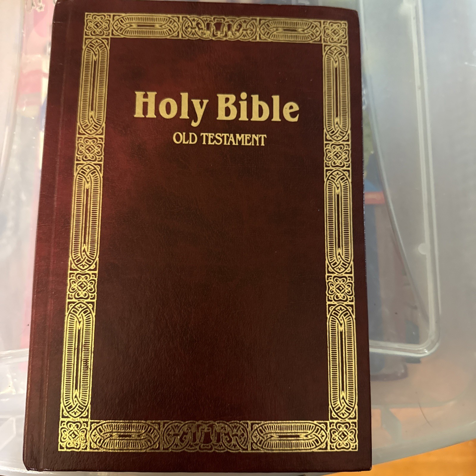 Old Testament Genesis Through Second Kings King James Volume 124 Point Giant Pri