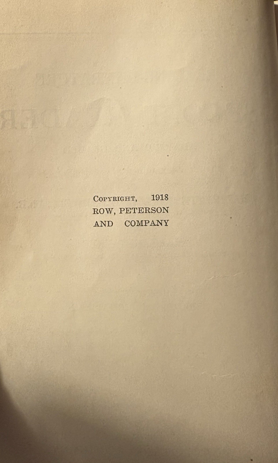 Treadwell & Free Second & Third Reader Row Peterson 1912 Richardson
