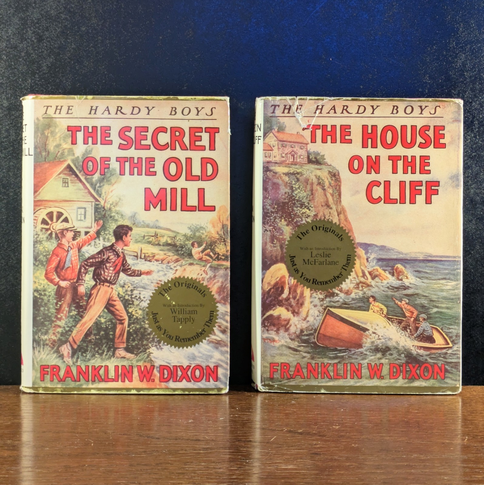 The Hardy Boys Applewood Books Facsimile Reprint Lot of 2 – #2 #3 Hardcover 1991