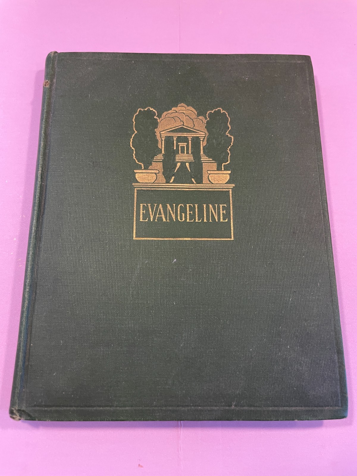 EVANGELINE HC Book 1904 by Henry Wadsworth Longfellow ~ HM Caldwell