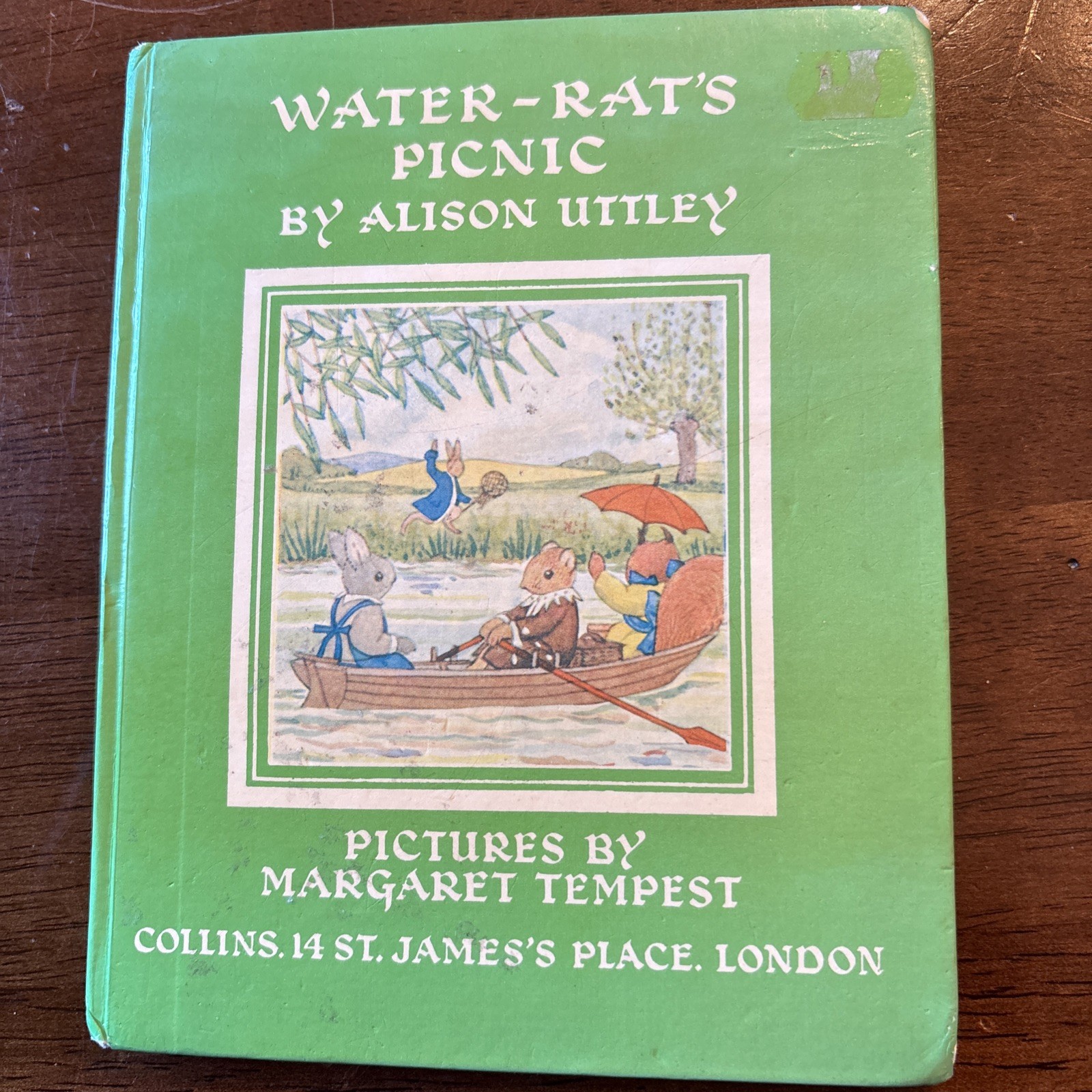 Vintage Water Rat’s Picnic Alison Uttley Margaret Tempest