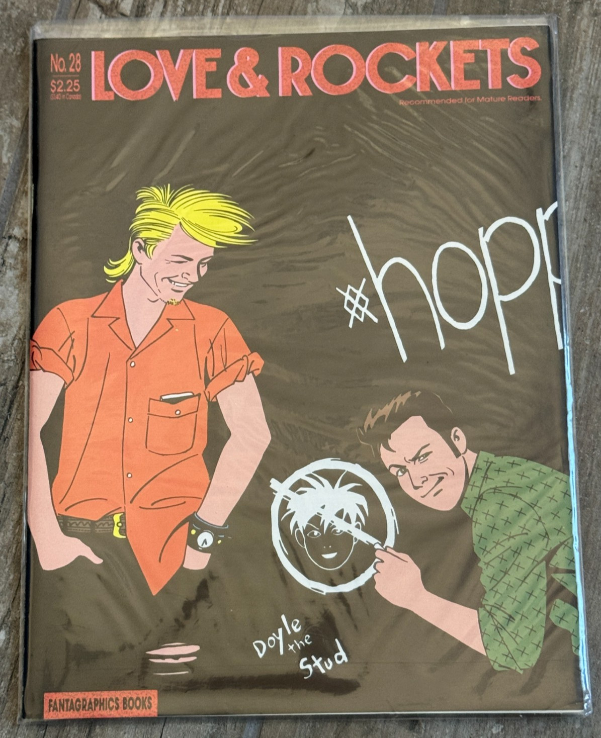 Love & Rockets No. 28 Gilbert & Jaime Hernandez – Fantagraphics Books 1988 – #28