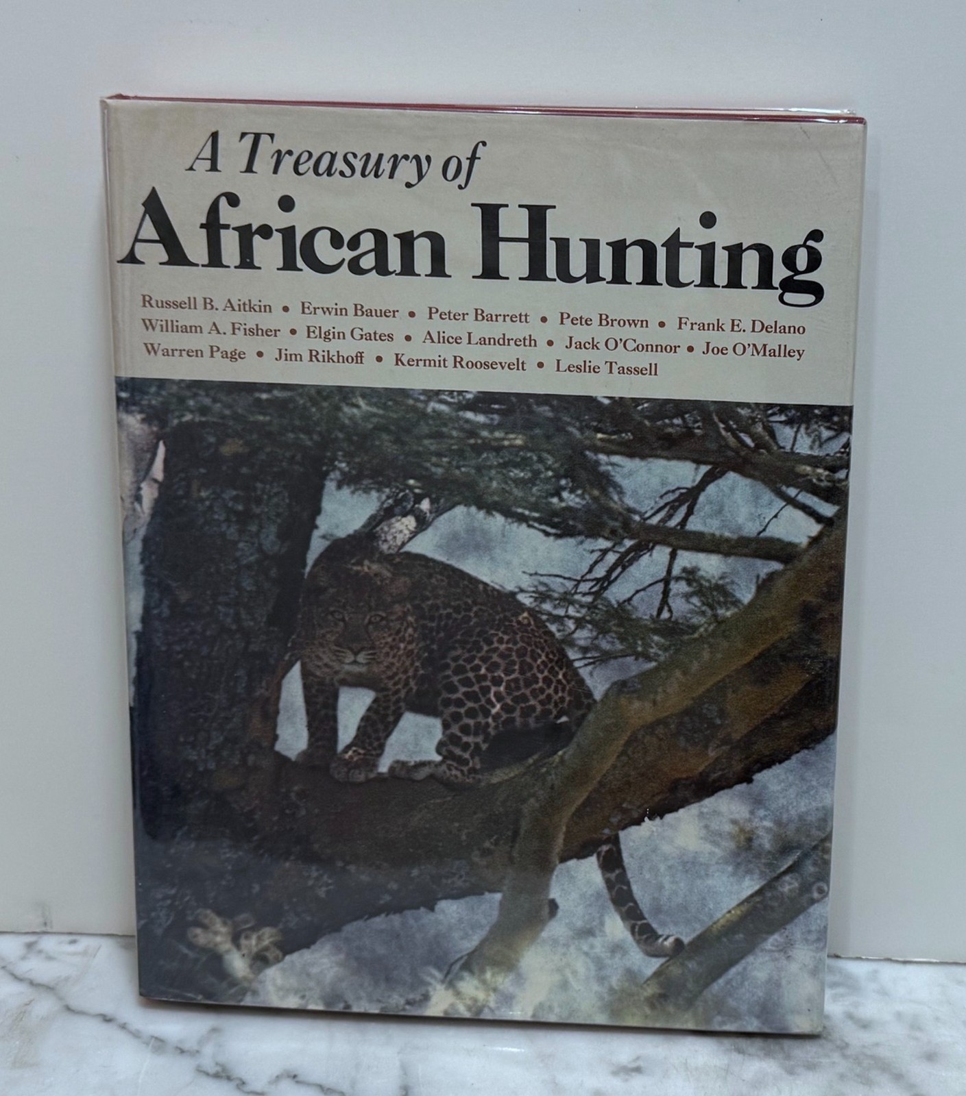 A TREASURY OF AFRICAN HUNTING – BY PETER BARRETT – 1st ED 1979 HC – WINCHESTER