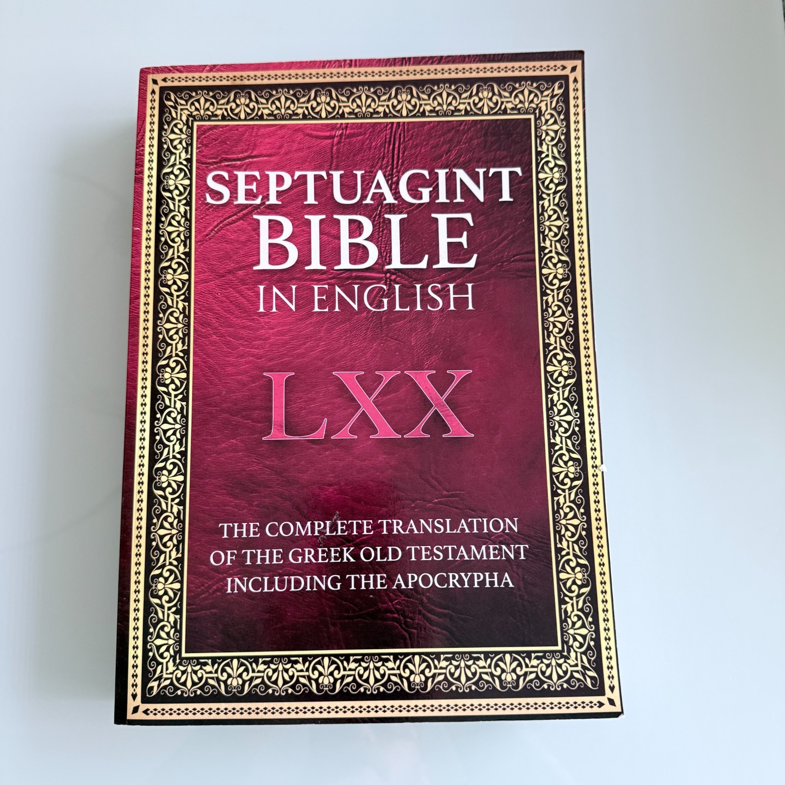 SEPTUAGINT BIBLE In English LXX Greek Old Test Apocrypha Large Print P/B S/C