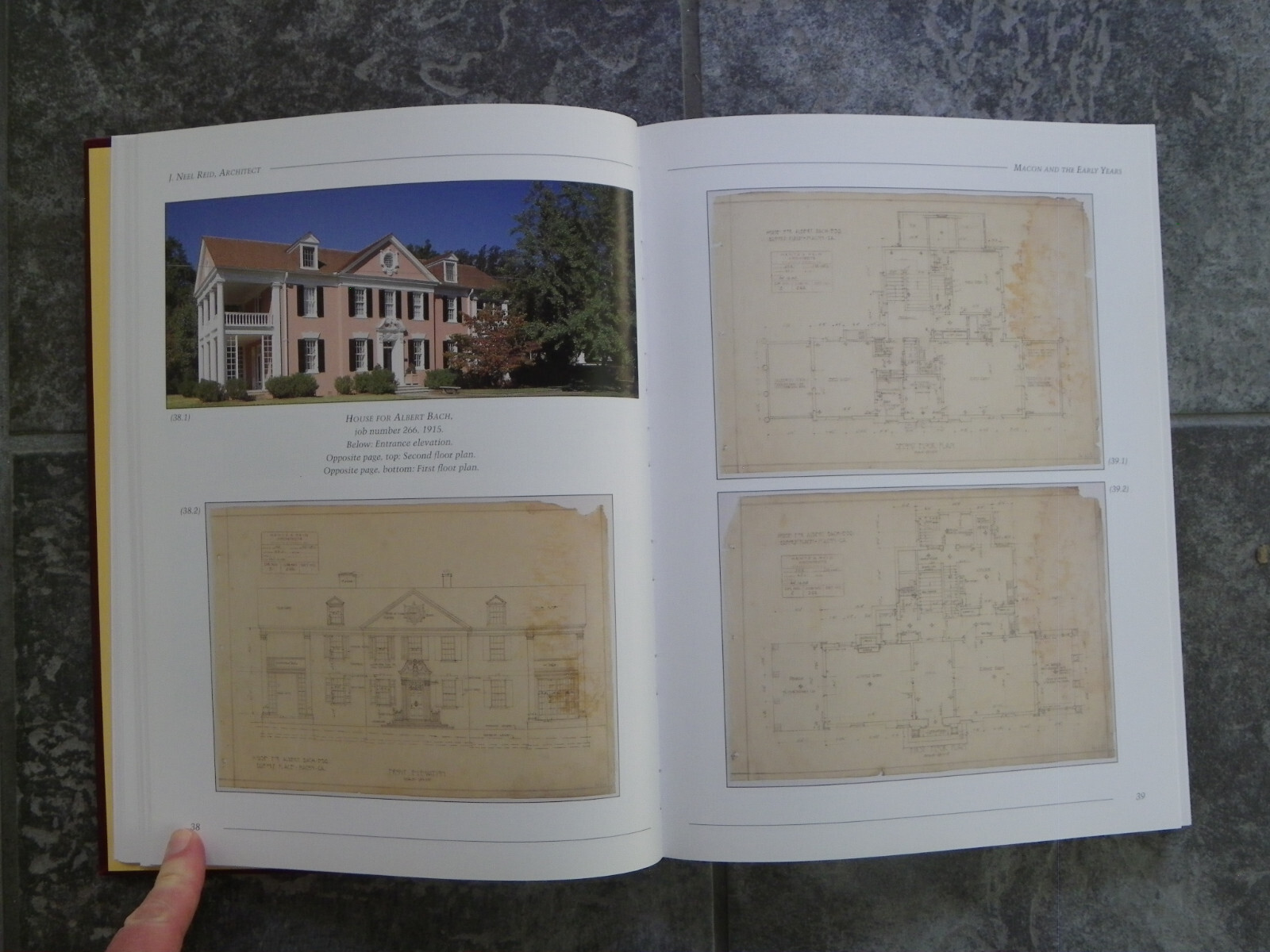J Neel Reid Architect of Hentz Reid & Adler-Mitchell-2003 2nd-Rare Author Signed